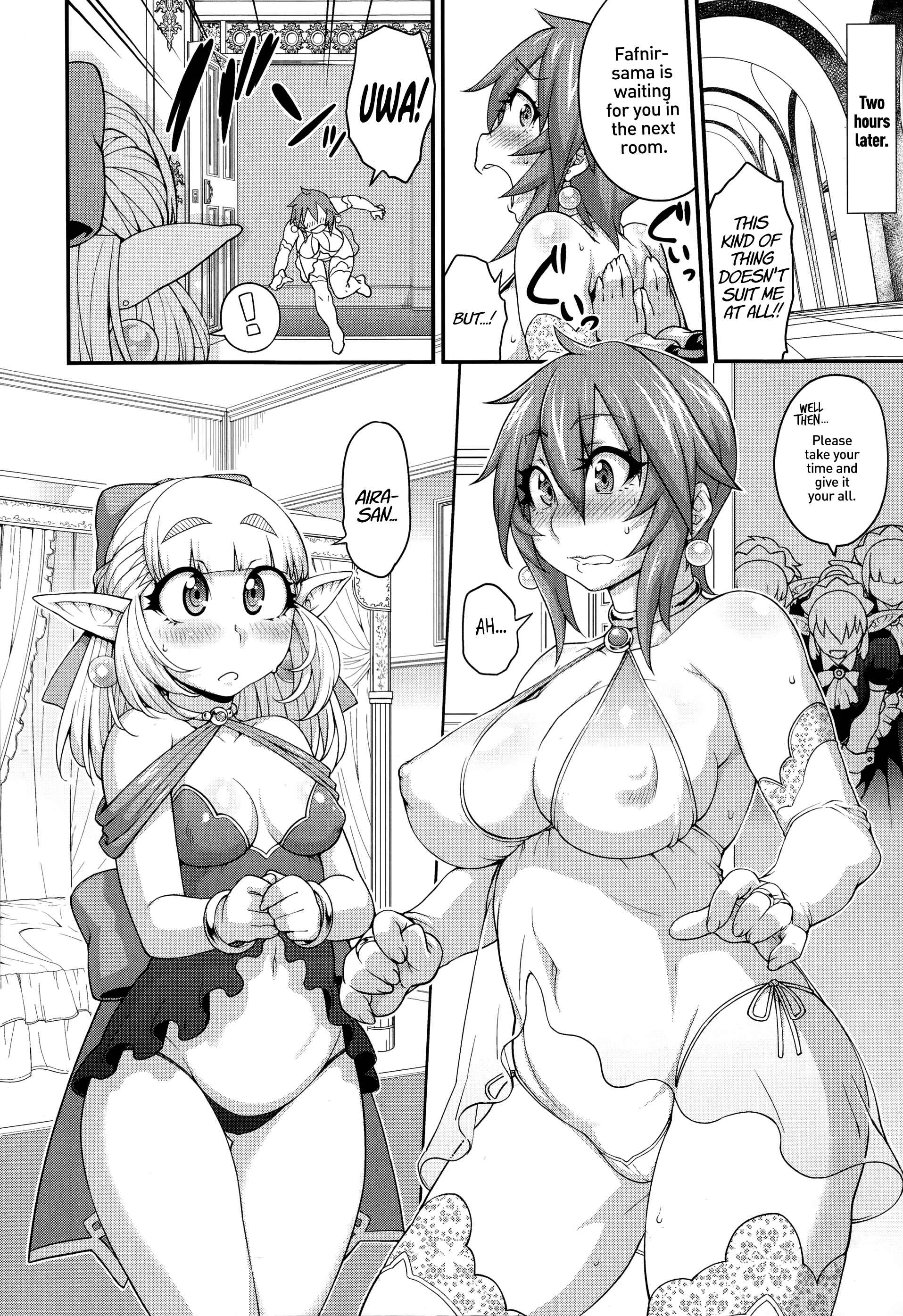 Page 4 Chapter 5 Girls Rush Bunny