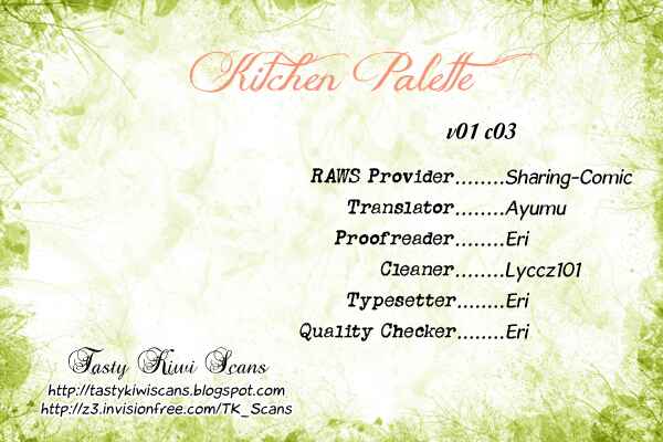 Page 46 Chapter 3 Kitchen Palette
