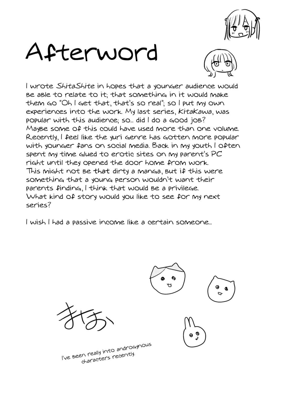 Page 37 Chapter 7 Aishita Bundake Aishite Hoshii!