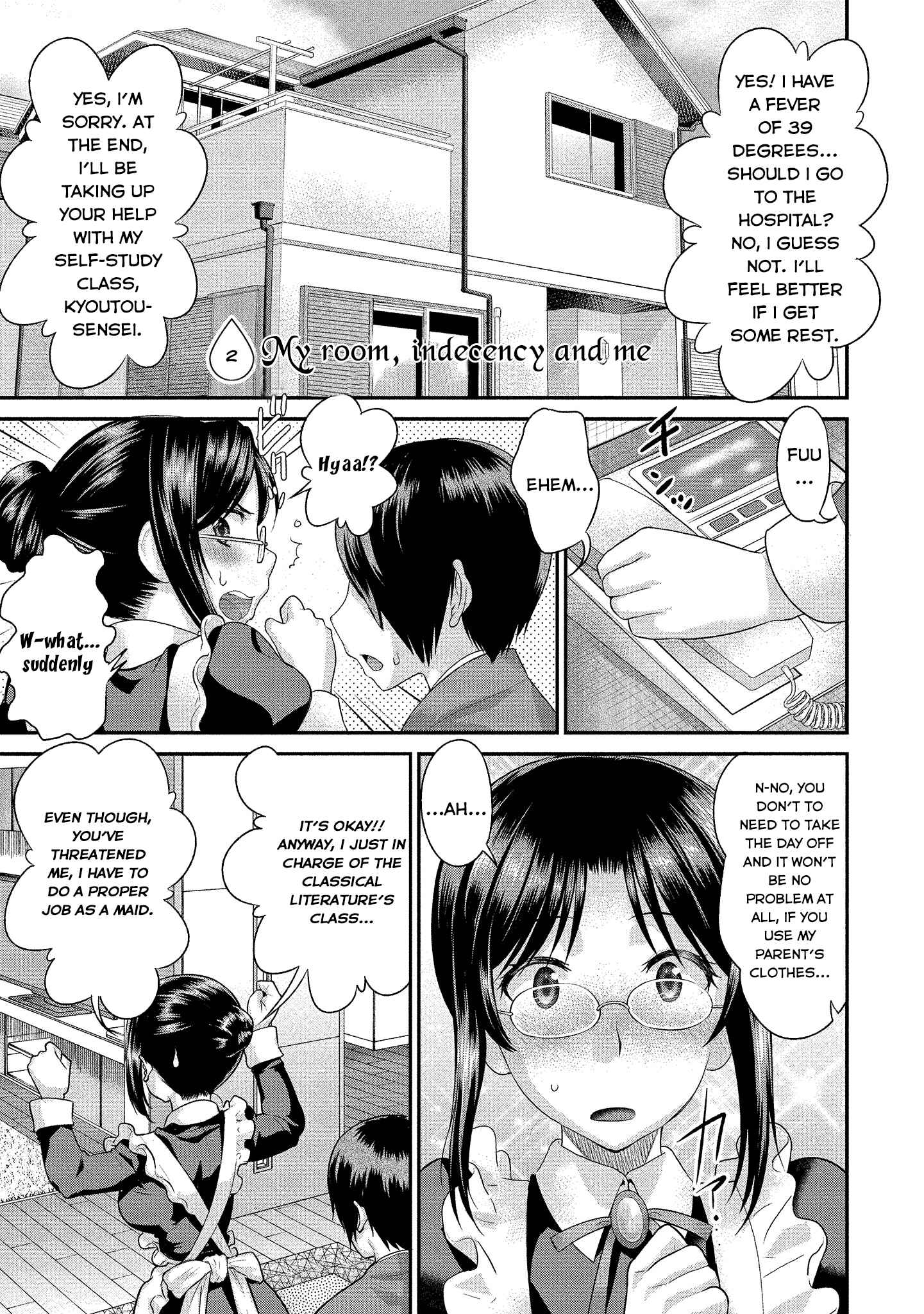 Page 2 Chapter 2 Fushidara Sensei wa Itsumo Nureginu