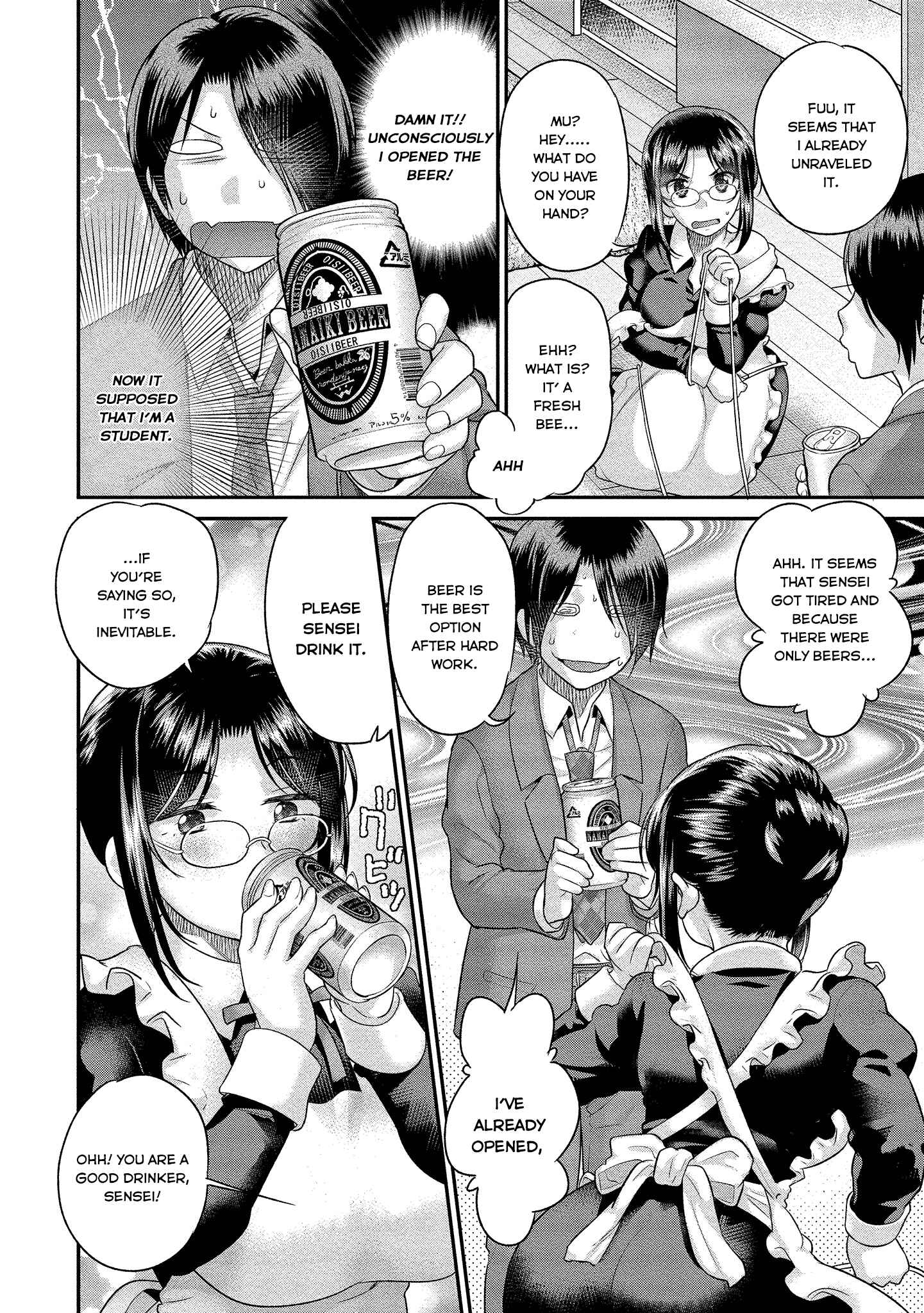 Page 9 Chapter 2 Fushidara Sensei wa Itsumo Nureginu