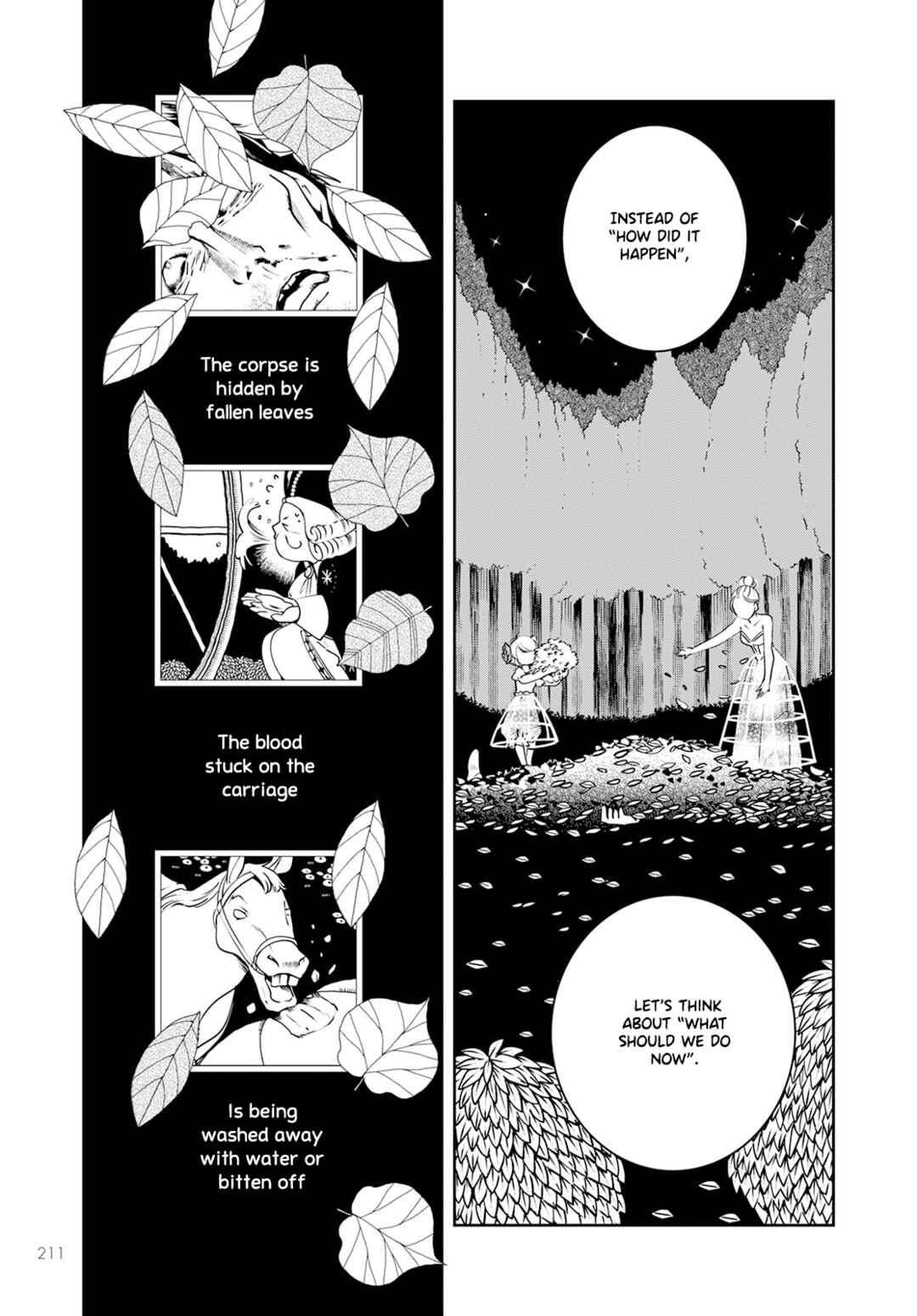Page 10 Chapter 2 Akazukin, Tabi no Tochuu de Shitai to Deau.