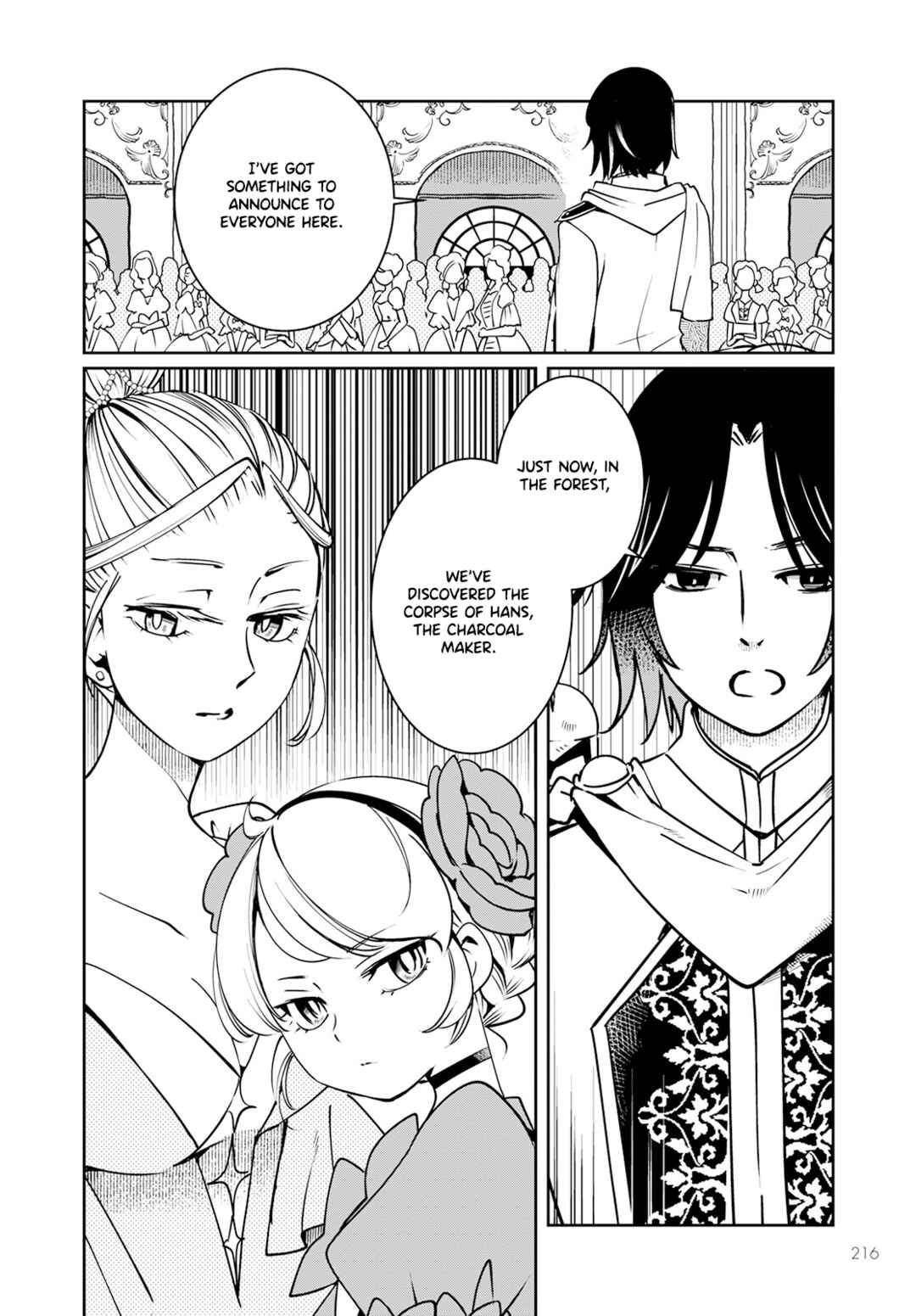 Page 15 Chapter 2 Akazukin, Tabi no Tochuu de Shitai to Deau.