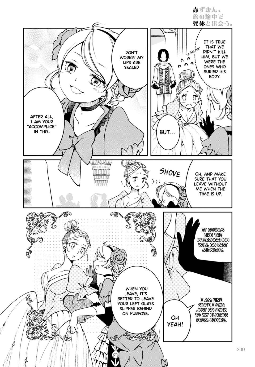 Page 29 Chapter 2 Akazukin, Tabi no Tochuu de Shitai to Deau.