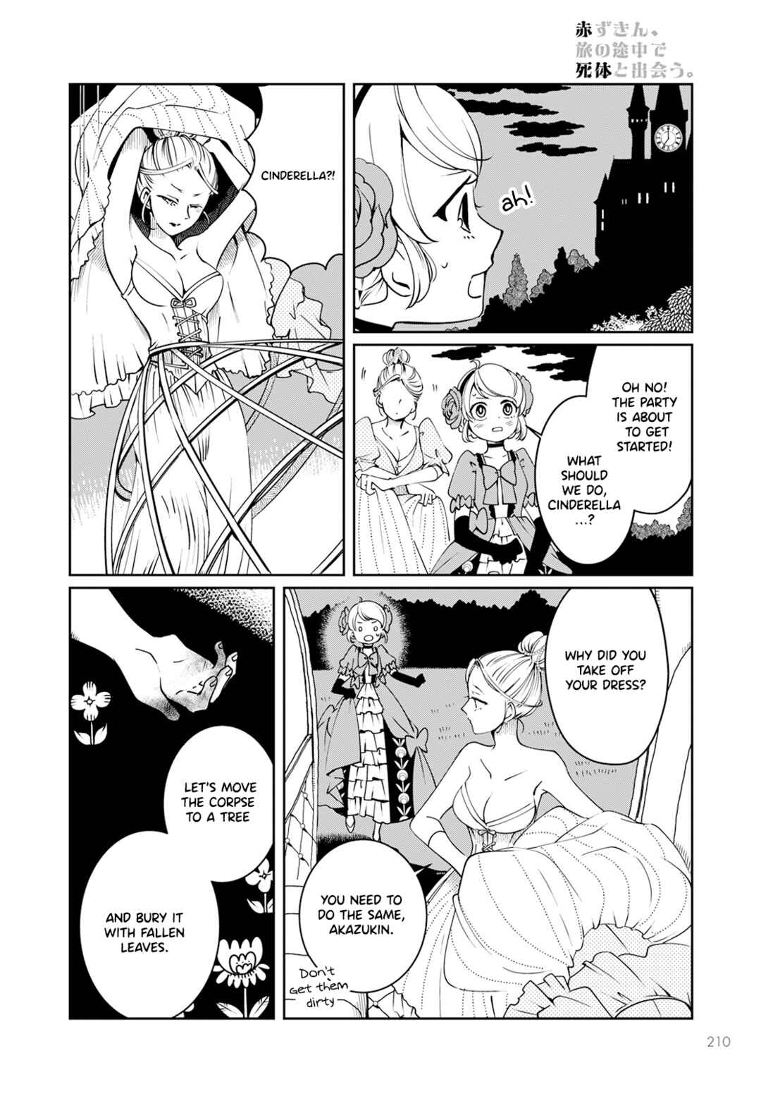 Page 9 Chapter 2 Akazukin, Tabi no Tochuu de Shitai to Deau.