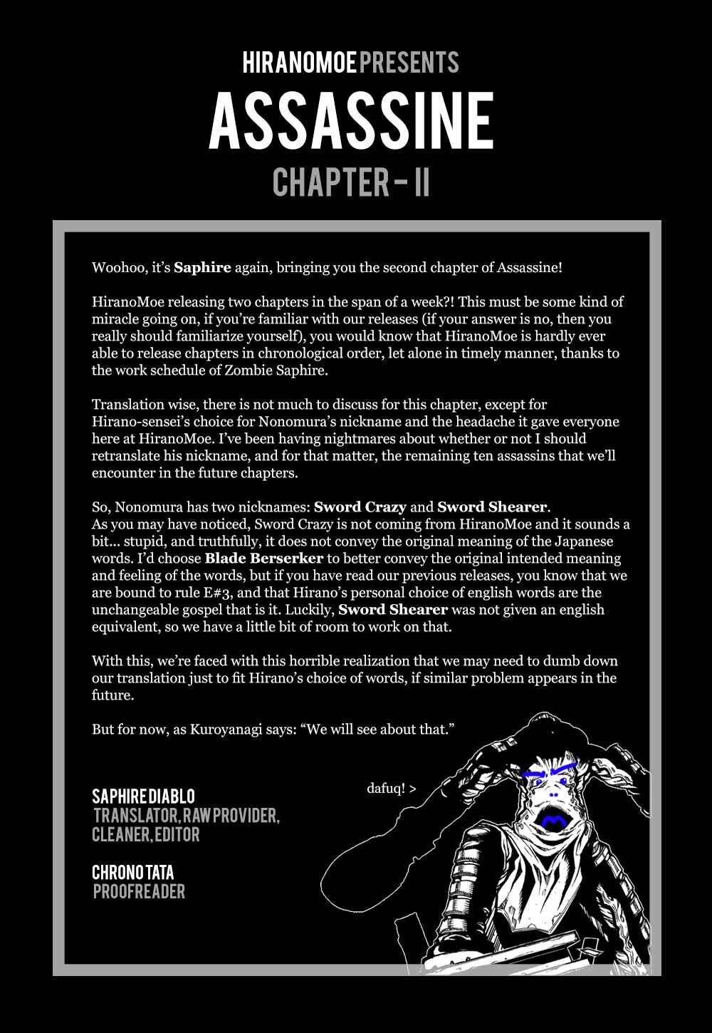 Page 13 Chapter 2 Assassine
