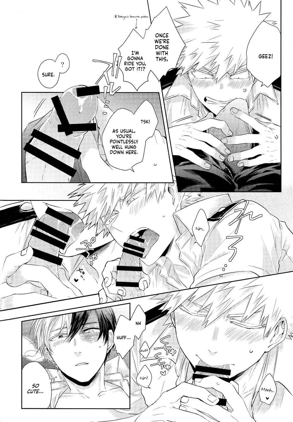 Page 14 Chapter Unknown_9478 My Hero Academia - UNCUT (Doujinshi)