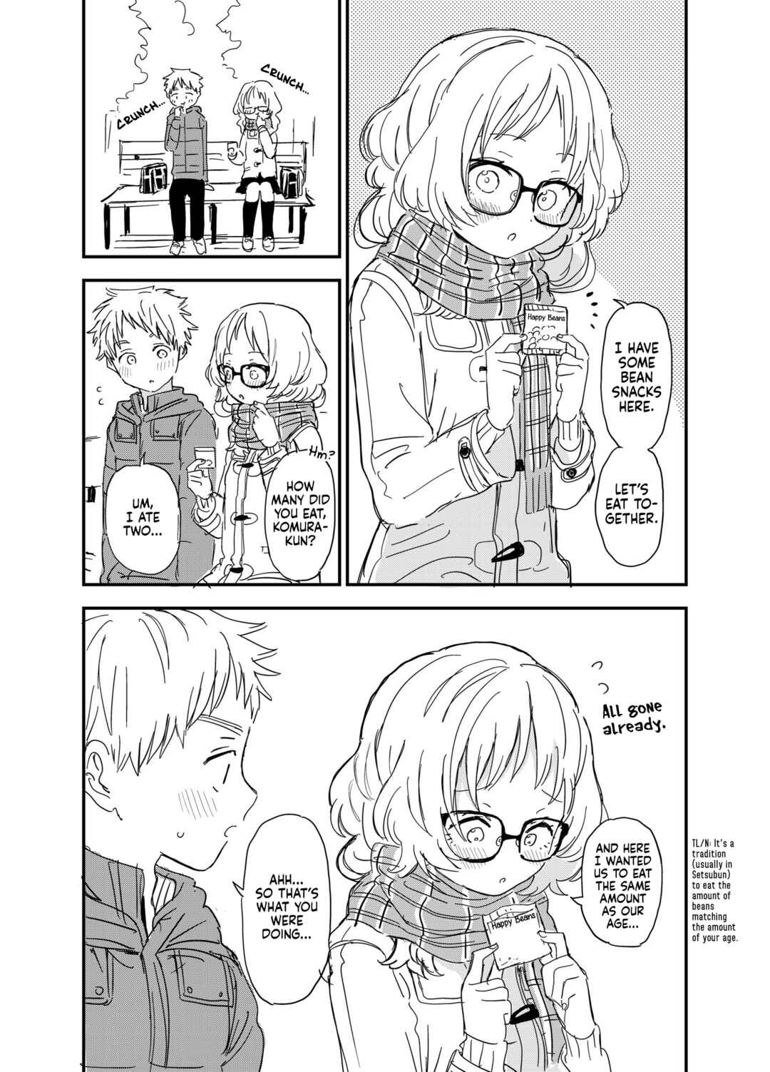 Page 1 Chapter 18 The Girl I Like Forgot Her Glasses - Twitter Side Stories