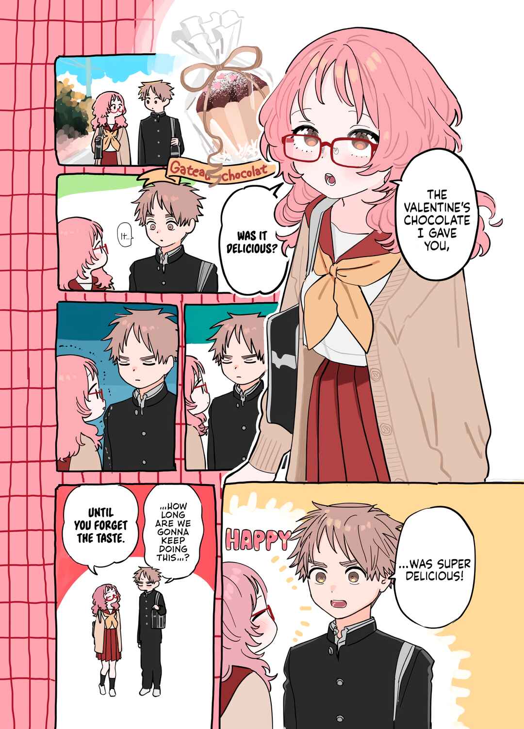Page 1 Chapter 70 The Girl I Like Forgot Her Glasses - Twitter Side Stories