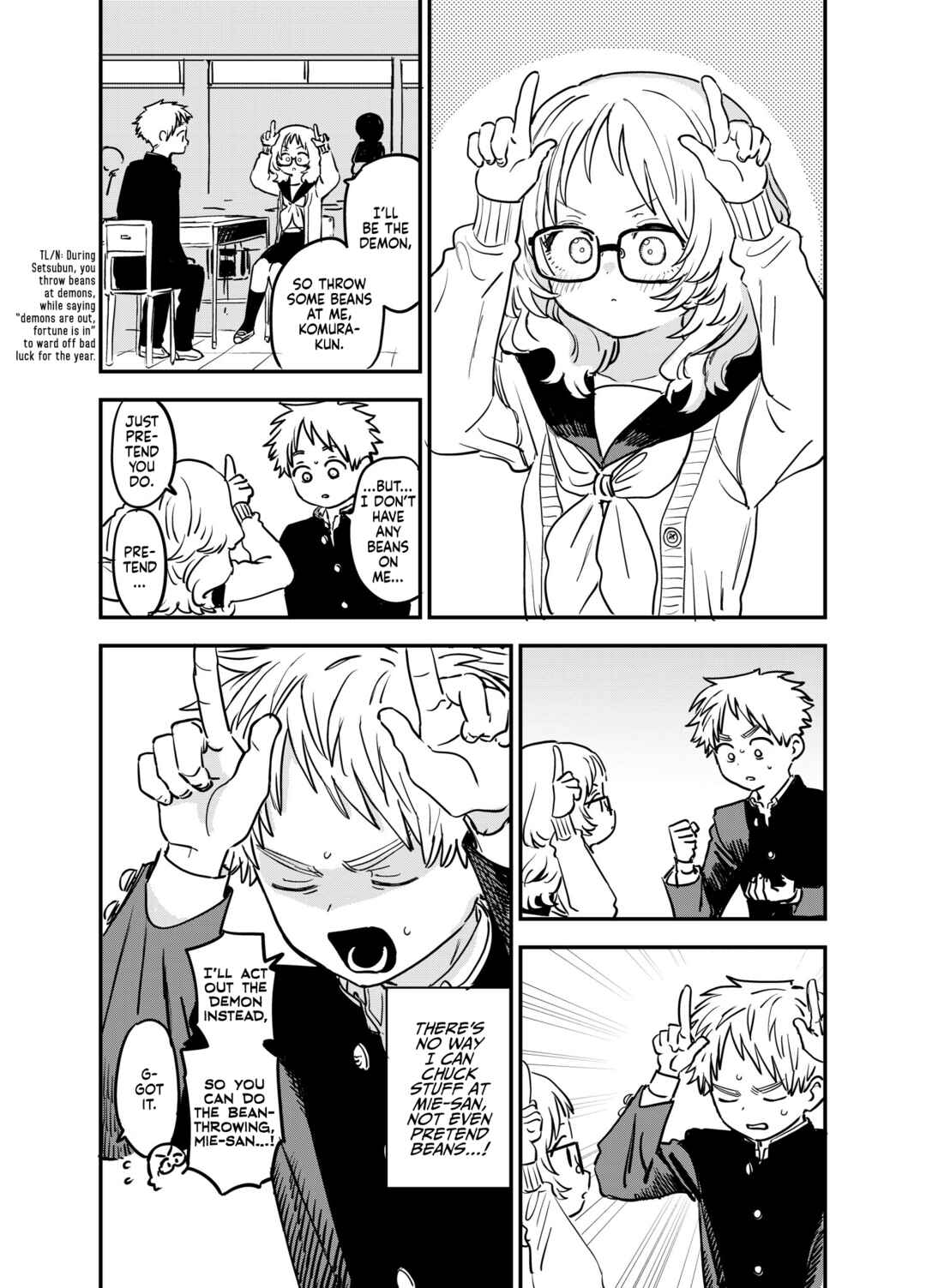 Page 1 Chapter 48 The Girl I Like Forgot Her Glasses - Twitter Side Stories