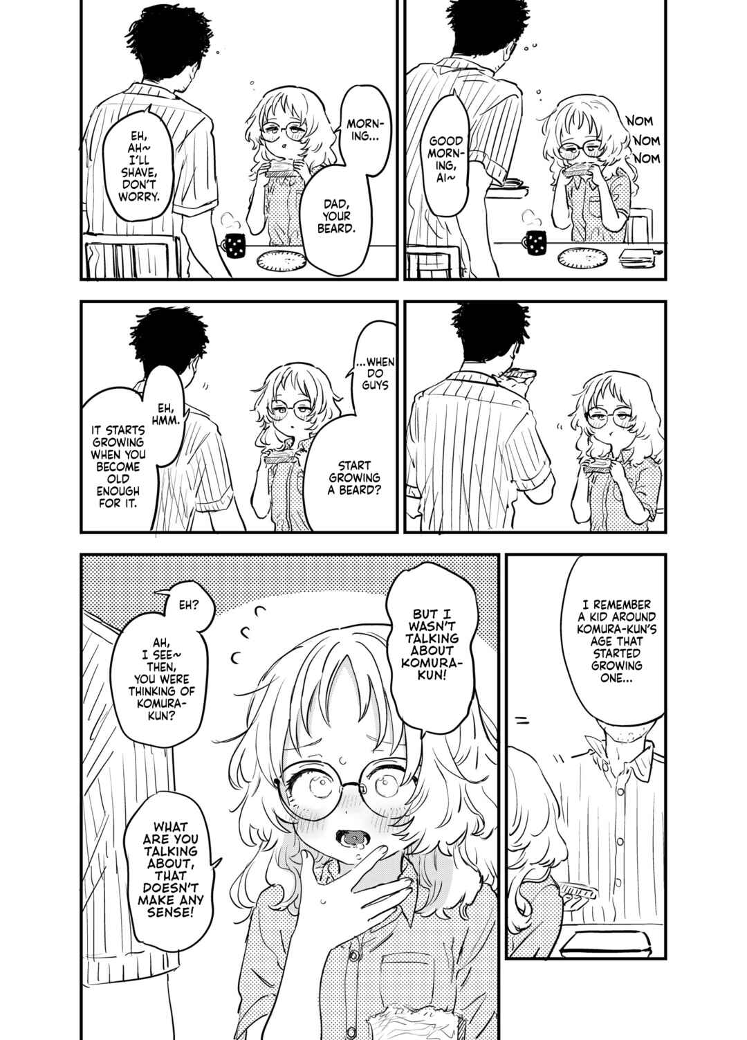 Page 1 Chapter 47 The Girl I Like Forgot Her Glasses - Twitter Side Stories