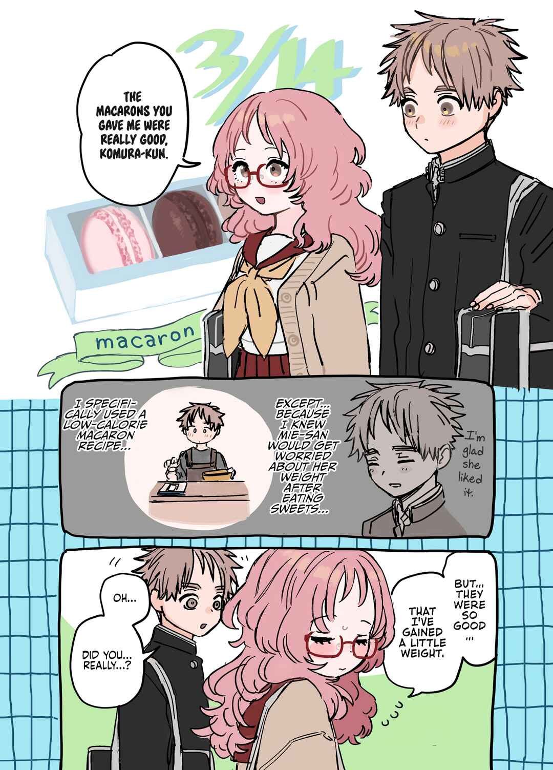 Page 1 Chapter 71 The Girl I Like Forgot Her Glasses - Twitter Side Stories