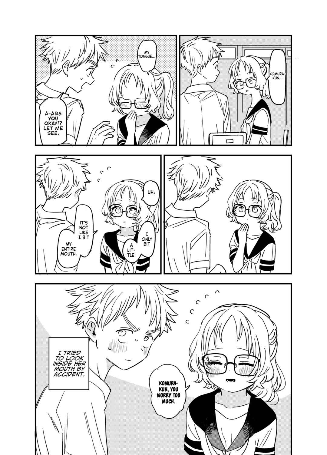Page 1 Chapter 32 The Girl I Like Forgot Her Glasses - Twitter Side Stories