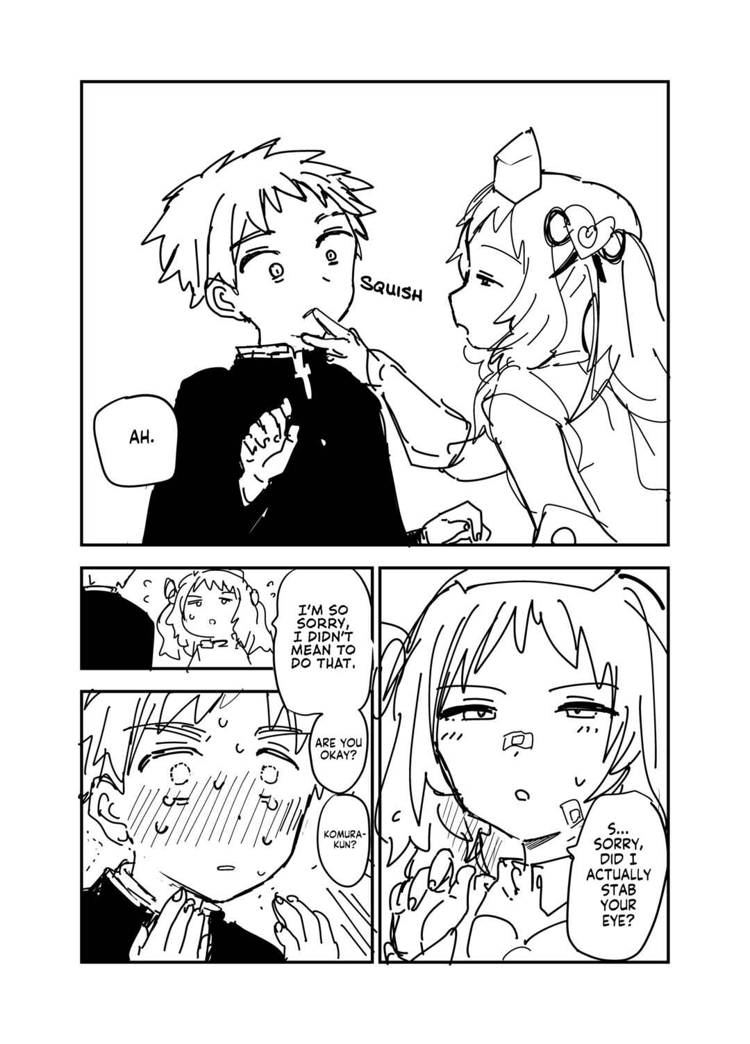 Page 2 Chapter 1 The Girl I Like Forgot Her Glasses - Twitter Side Stories