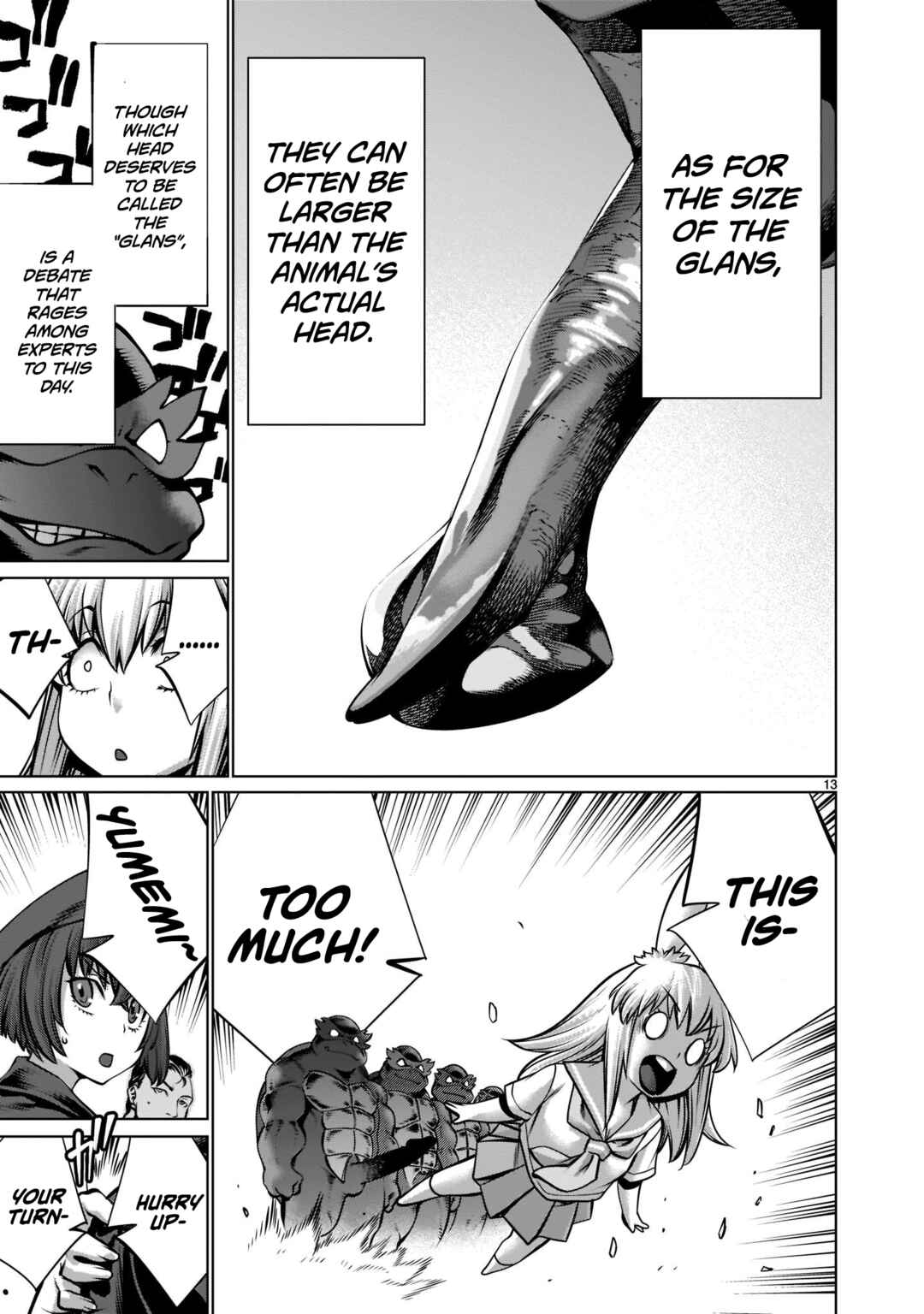 Page 12 Chapter 18 Hoshigari Sugi desho!? Inaba-san
