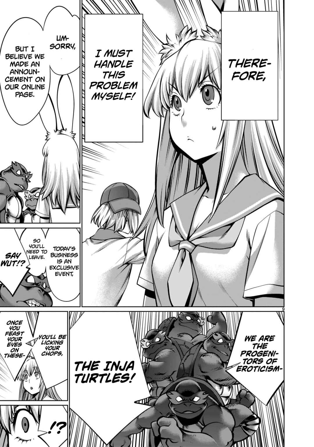 Page 9 Chapter 18 Hoshigari Sugi desho!? Inaba-san