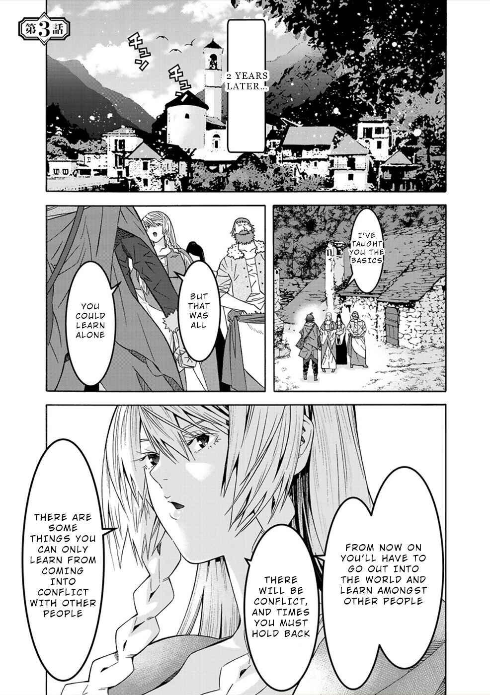Page 1 Chapter 3 Sacred Chevalier