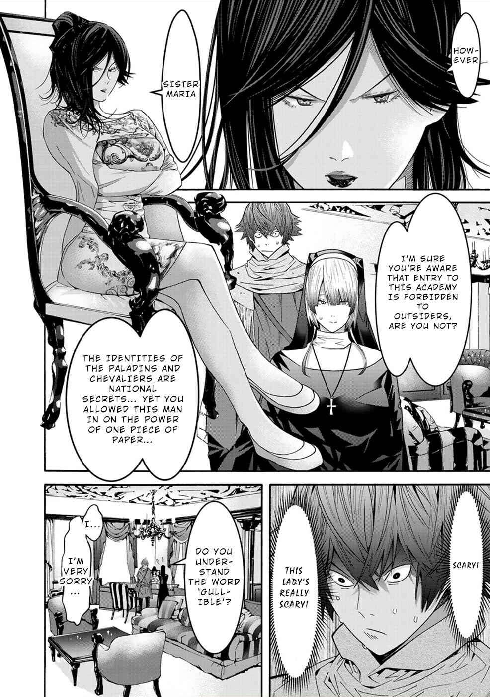 Page 12 Chapter 3 Sacred Chevalier