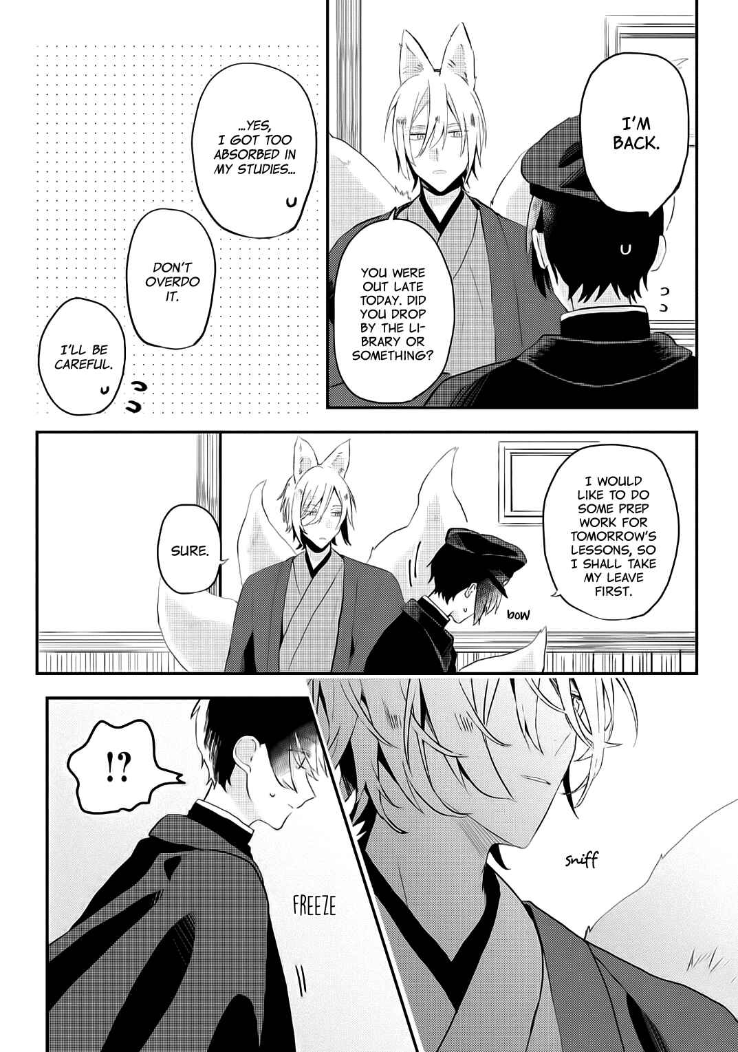 Page 13 Chapter 4 Machigitsune to Hito no Ko