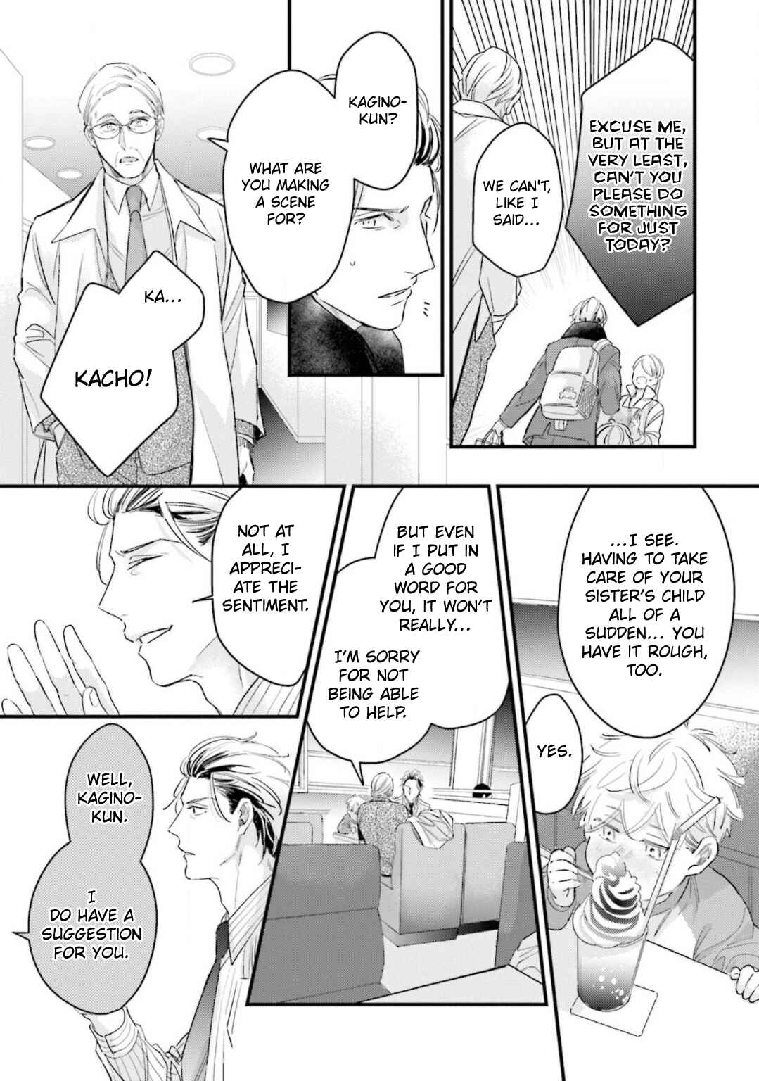 Page 16 Chapter 1 Mijukuna Papa wa Share House de Koi wo Shiru