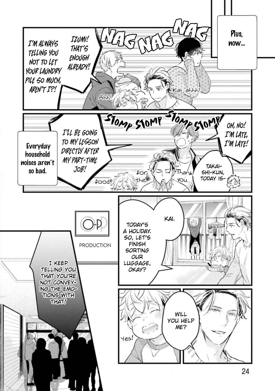 Page 25 Chapter 1 Mijukuna Papa wa Share House de Koi wo Shiru