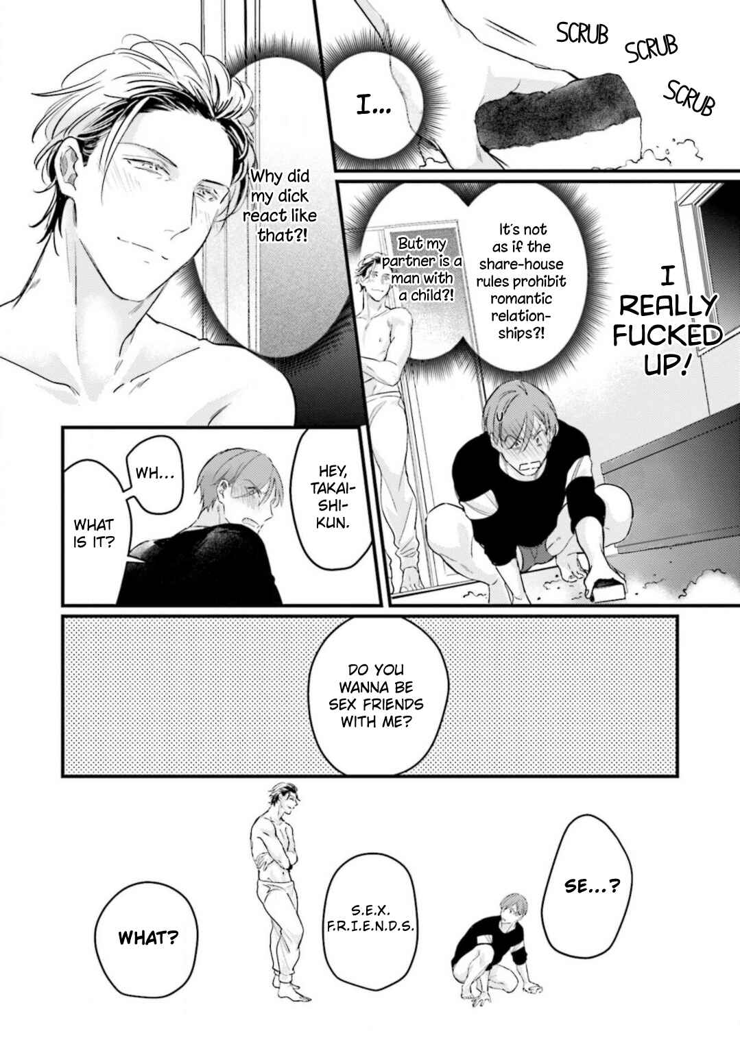 Page 35 Chapter 1 Mijukuna Papa wa Share House de Koi wo Shiru