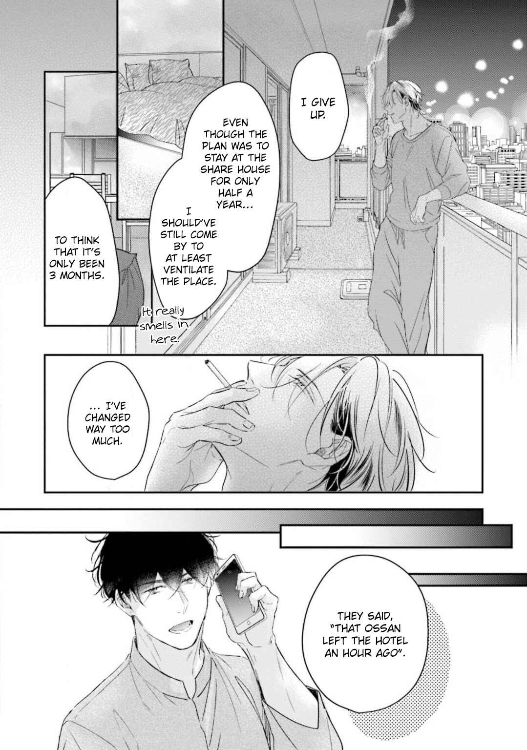 Page 17 Chapter 4 Mijukuna Papa wa Share House de Koi wo Shiru