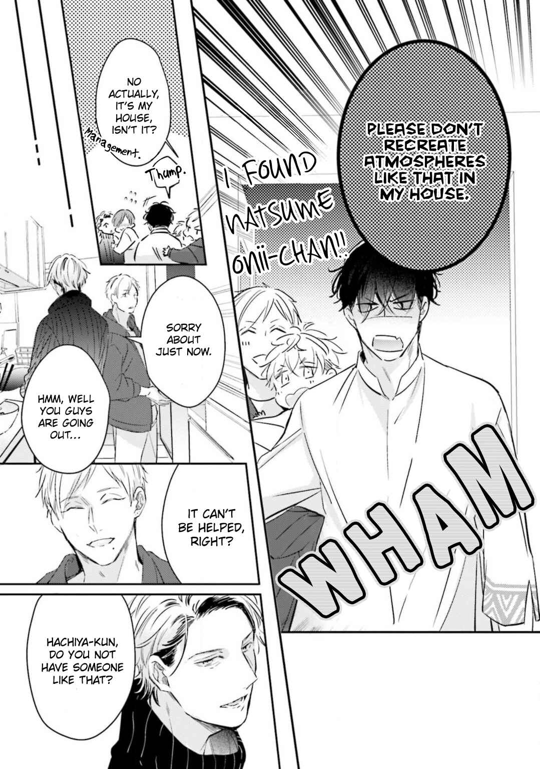 Page 13 Chapter 5 Mijukuna Papa wa Share House de Koi wo Shiru
