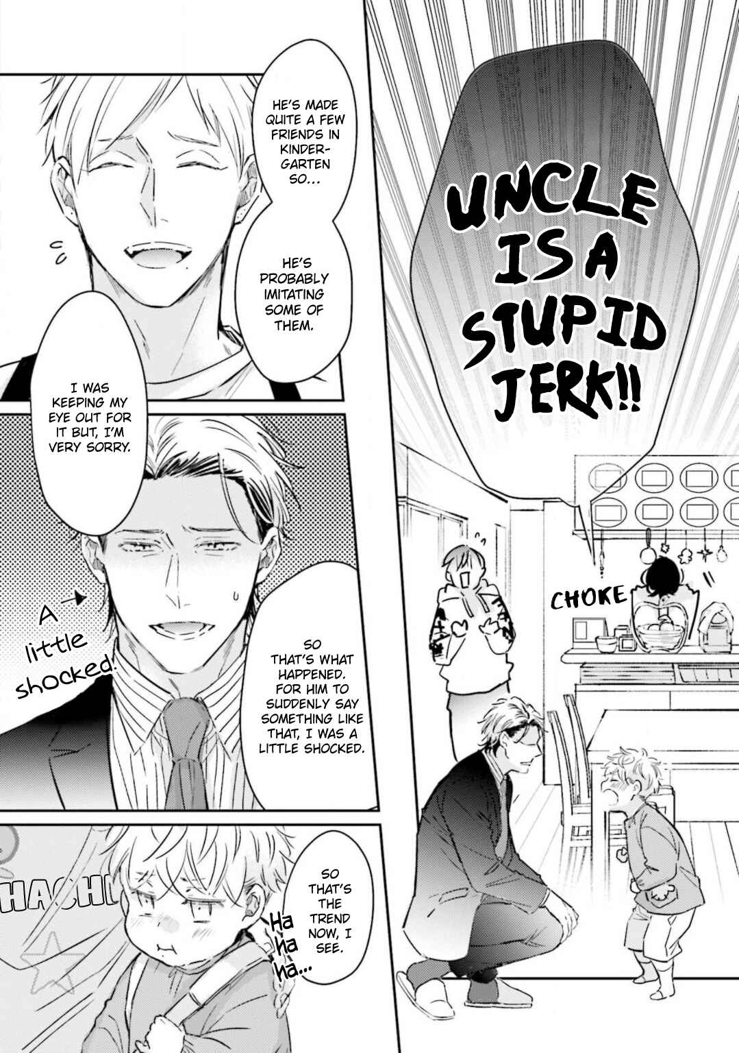 Page 18 Chapter 5 Mijukuna Papa wa Share House de Koi wo Shiru