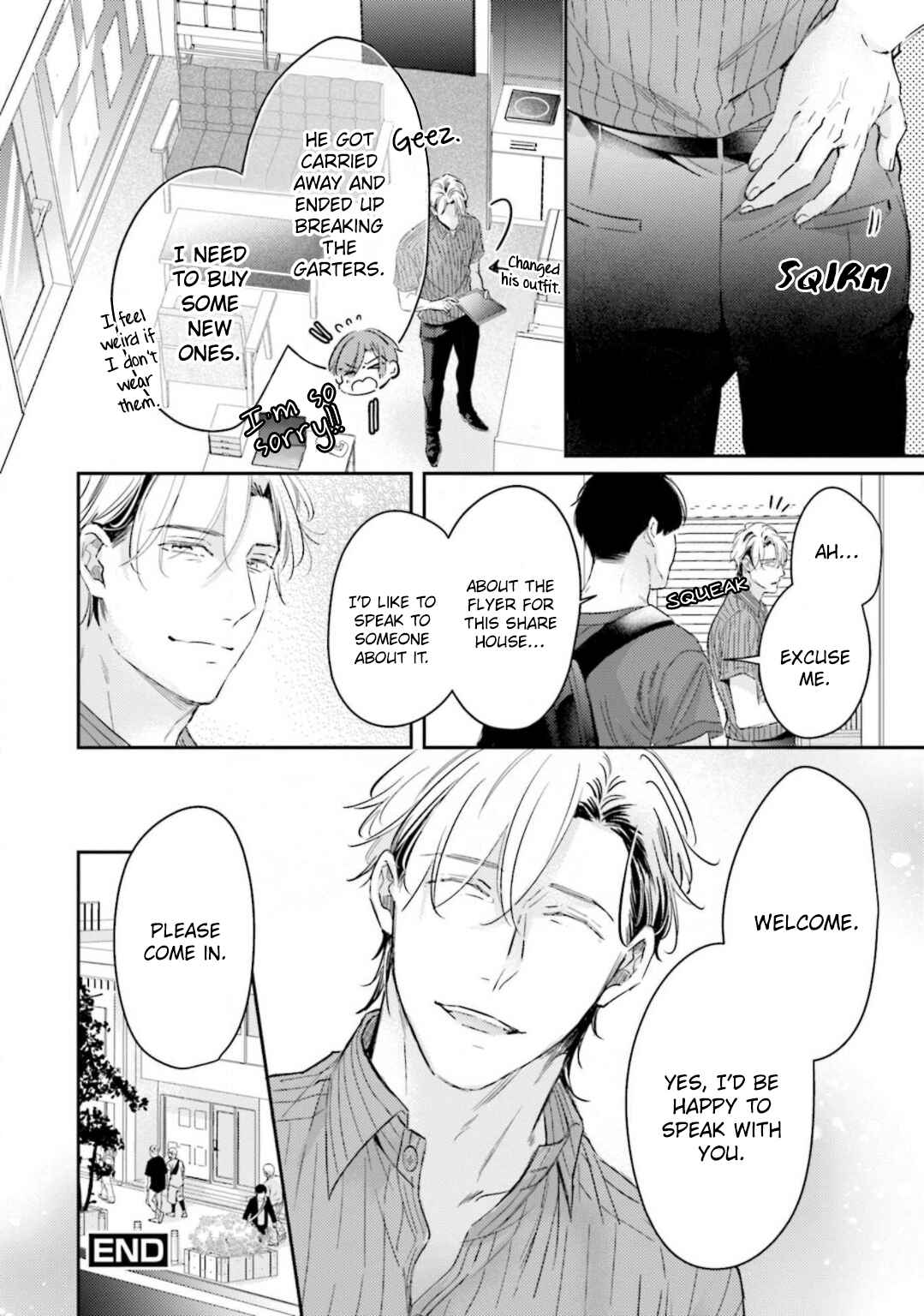 Page 40 Chapter 5 Mijukuna Papa wa Share House de Koi wo Shiru