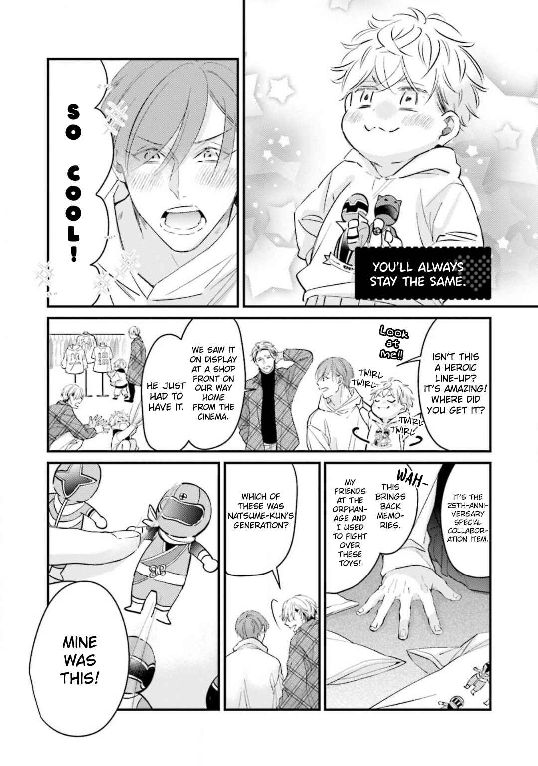 Page 42 Chapter 5 Mijukuna Papa wa Share House de Koi wo Shiru