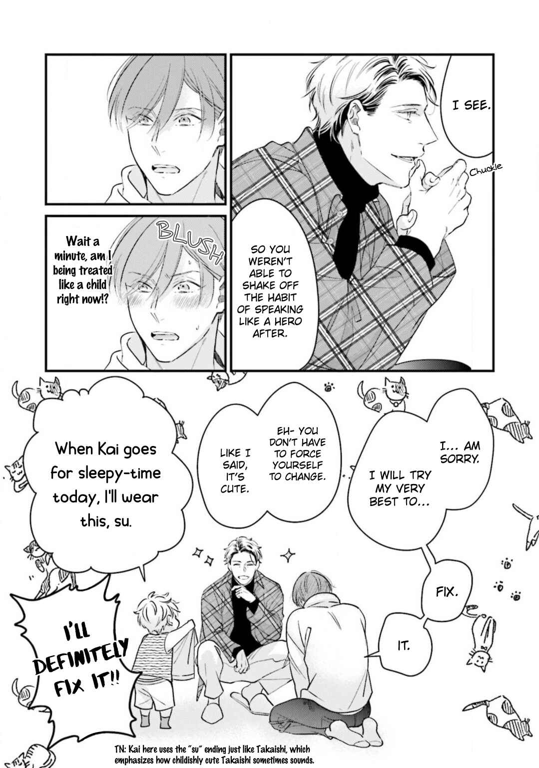 Page 44 Chapter 5 Mijukuna Papa wa Share House de Koi wo Shiru
