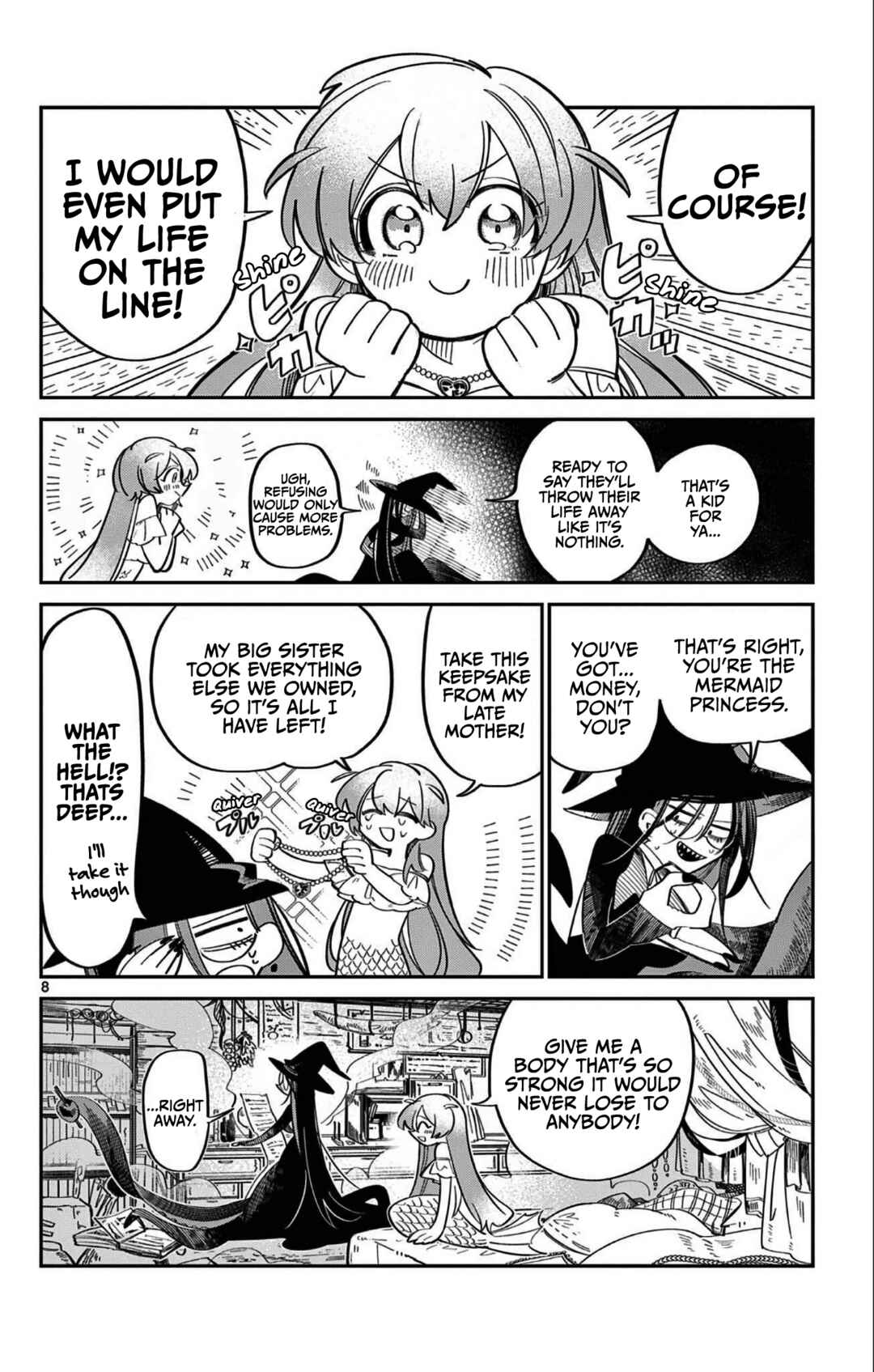 Page 8 Chapter Unknown_d58f Ningyo-hime wa Akiramenai