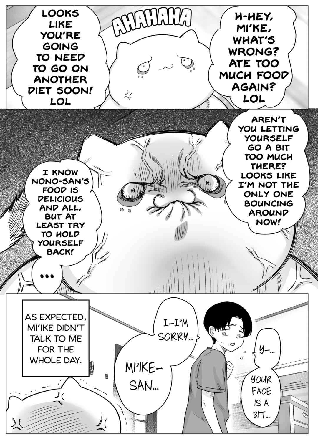 Page 4 Chapter 10 Even Though Shes the Losing Heroine, The Bakeneko-chan Remains Undaunted