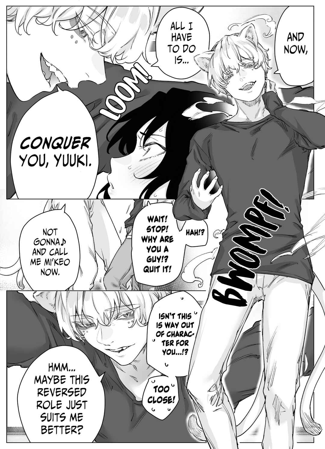 Page 2 Chapter 8 Even Though Shes the Losing Heroine, The Bakeneko-chan Remains Undaunted