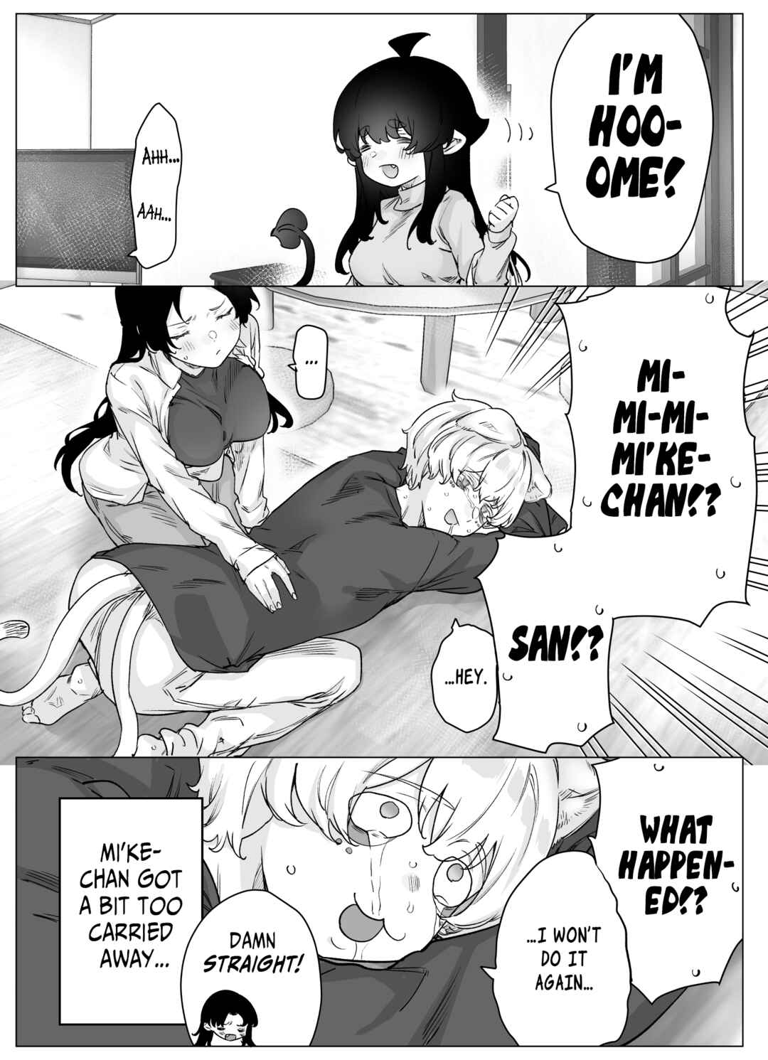 Page 4 Chapter 8 Even Though Shes the Losing Heroine, The Bakeneko-chan Remains Undaunted