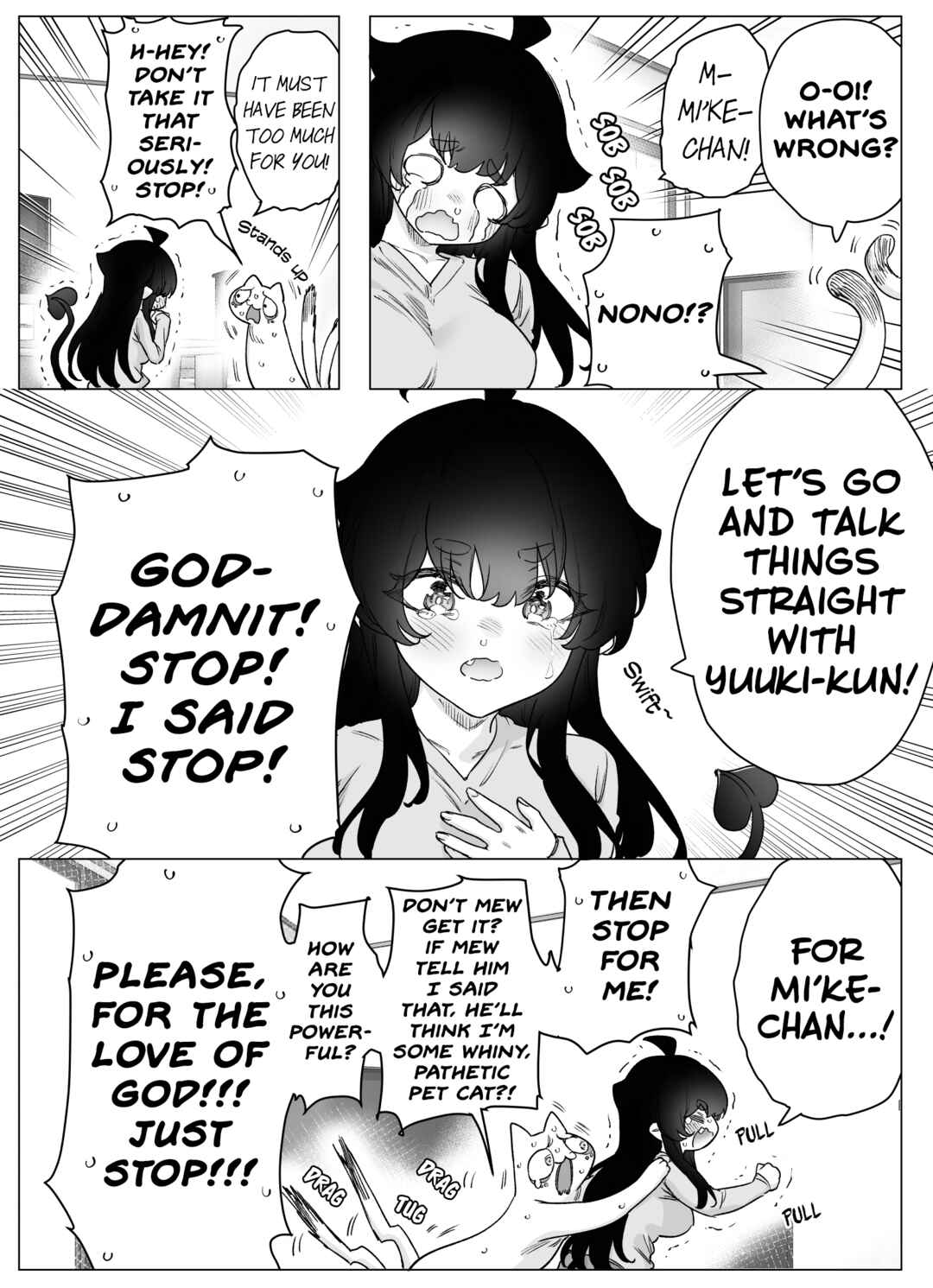 Page 4 Chapter 11 Even Though Shes the Losing Heroine, The Bakeneko-chan Remains Undaunted
