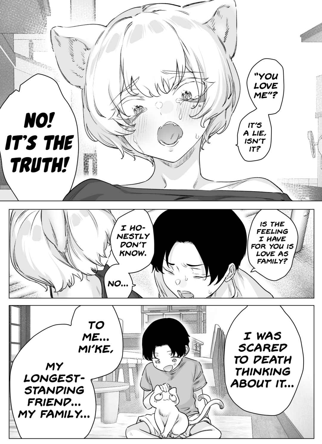 Page 1 Chapter 16 Even Though Shes the Losing Heroine, The Bakeneko-chan Remains Undaunted