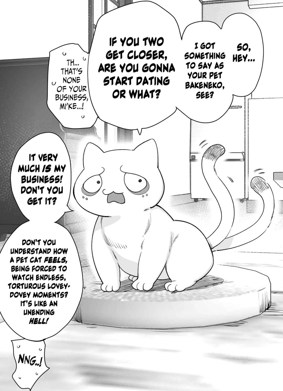 Page 1 Chapter 1 Even Though Shes the Losing Heroine, The Bakeneko-chan Remains Undaunted