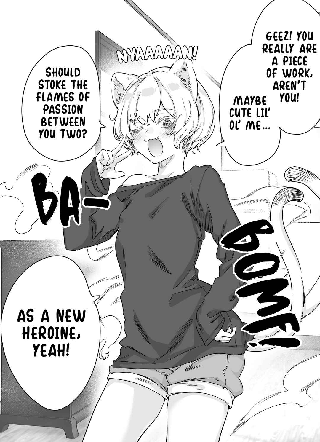 Page 2 Chapter 1 Even Though Shes the Losing Heroine, The Bakeneko-chan Remains Undaunted