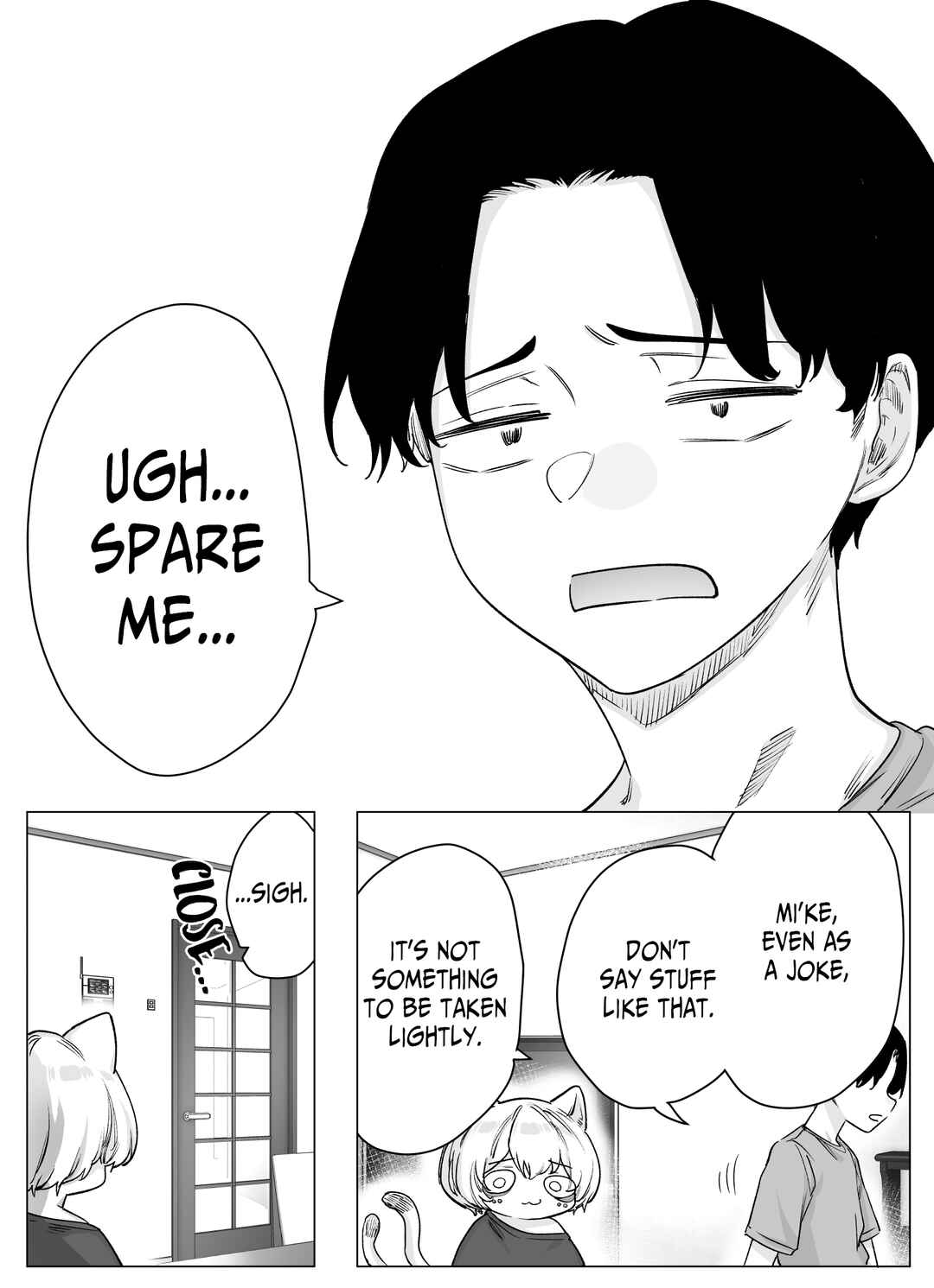 Page 3 Chapter 1 Even Though Shes the Losing Heroine, The Bakeneko-chan Remains Undaunted