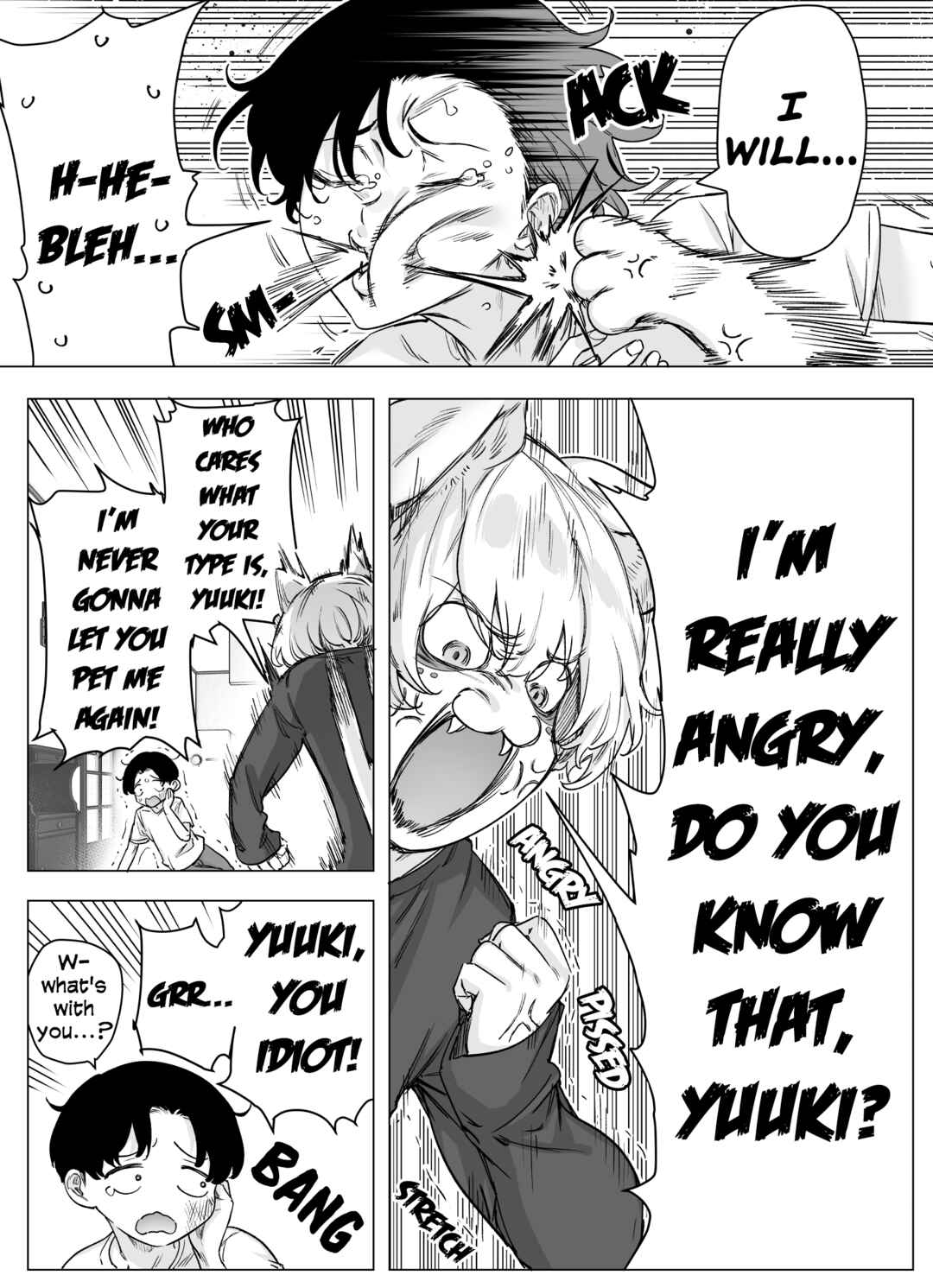 Page 3 Chapter 13 Even Though Shes the Losing Heroine, The Bakeneko-chan Remains Undaunted