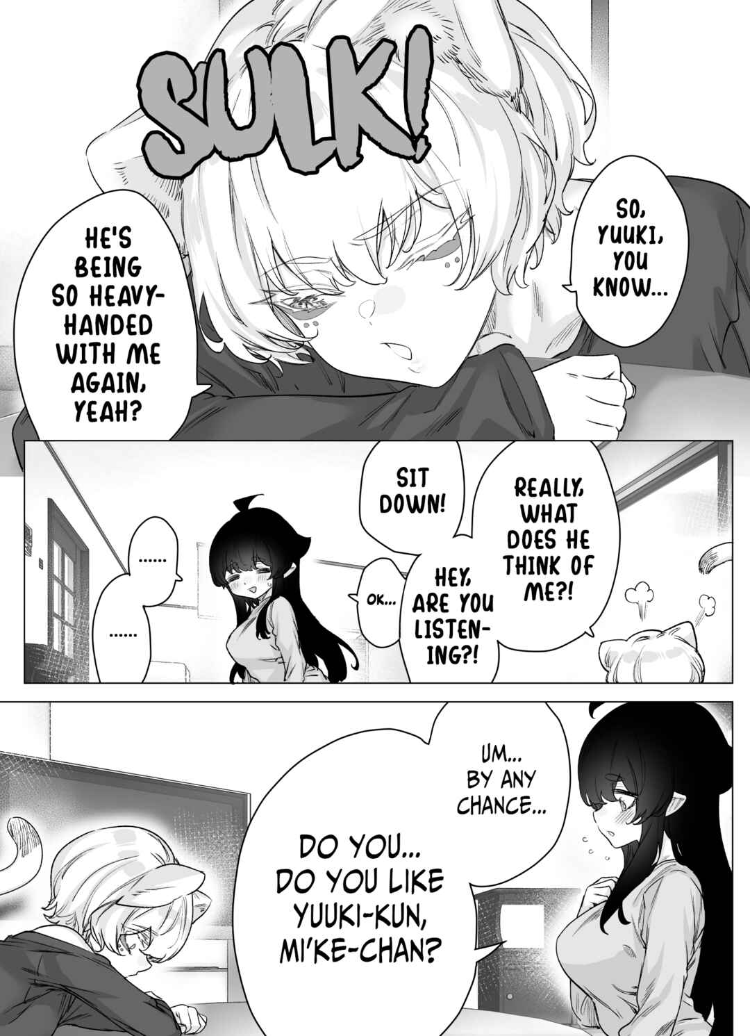 Page 1 Chapter 5 Even Though Shes the Losing Heroine, The Bakeneko-chan Remains Undaunted