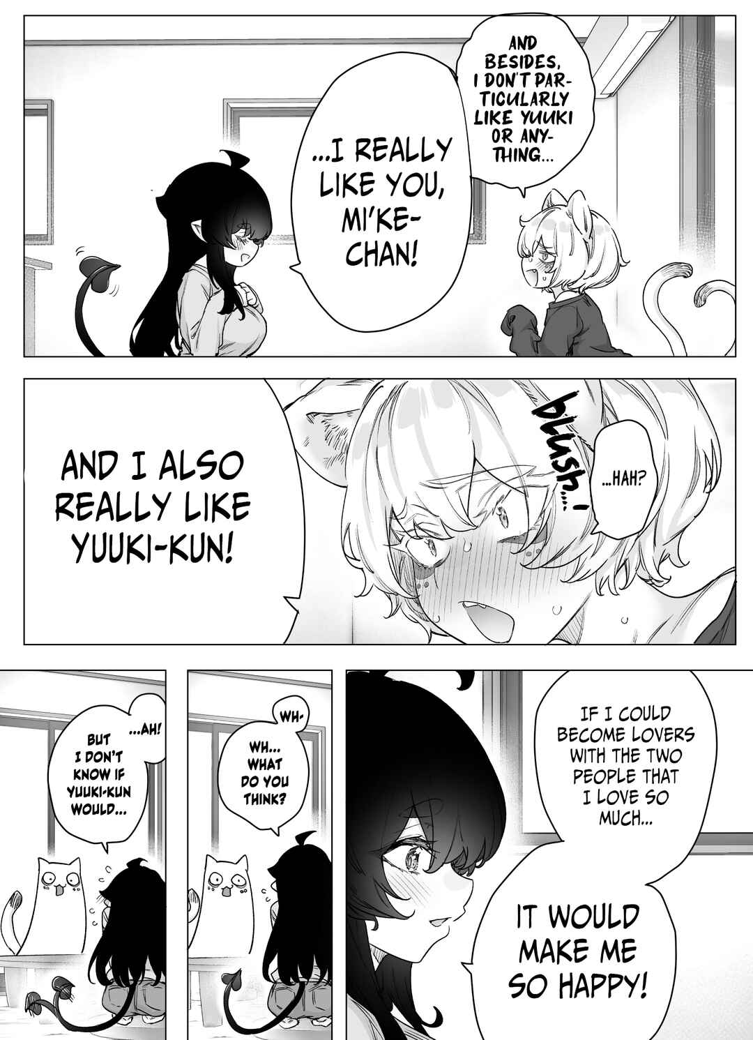 Page 3 Chapter 5 Even Though Shes the Losing Heroine, The Bakeneko-chan Remains Undaunted