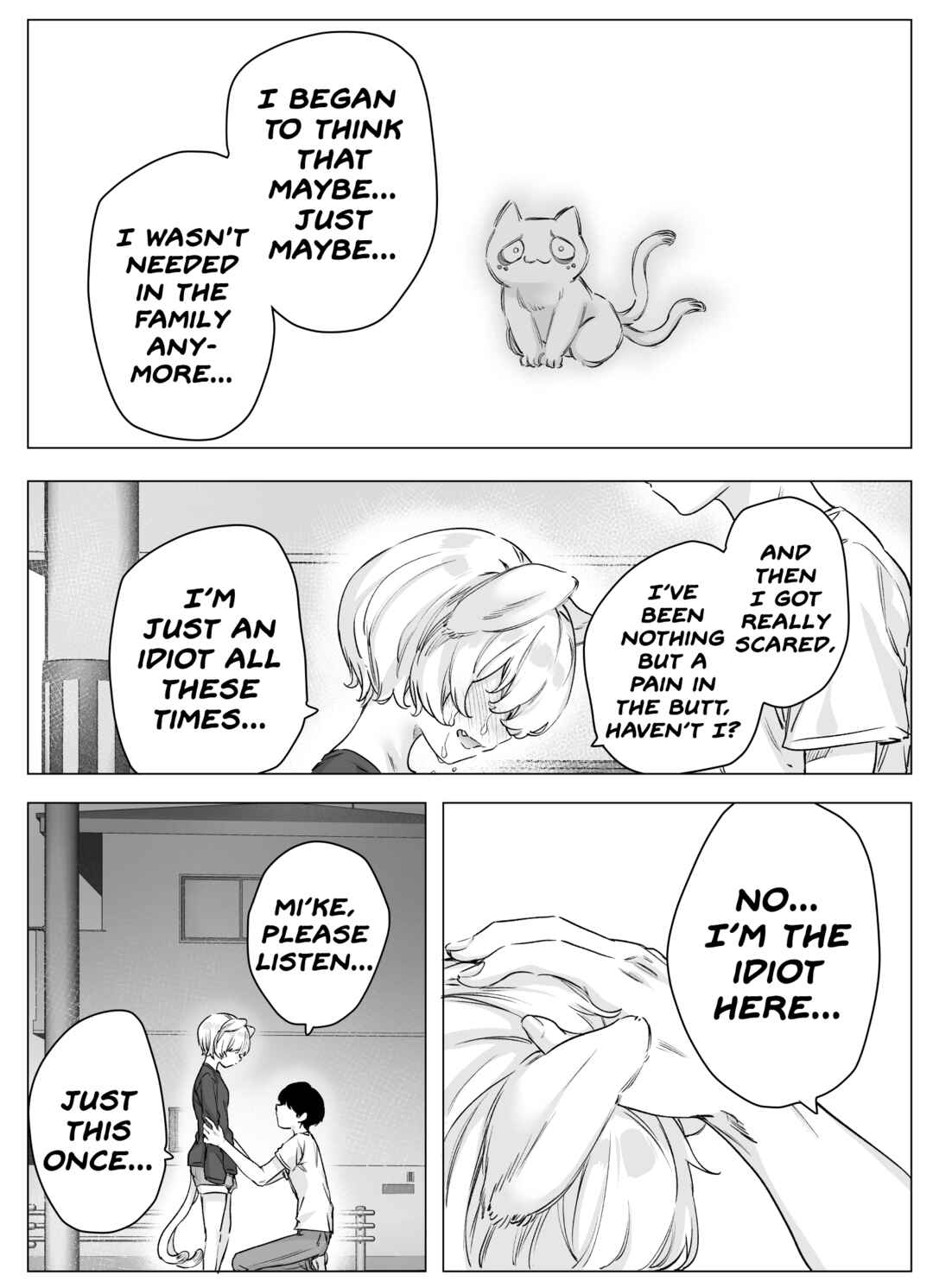 Page 3 Chapter 15 Even Though Shes the Losing Heroine, The Bakeneko-chan Remains Undaunted