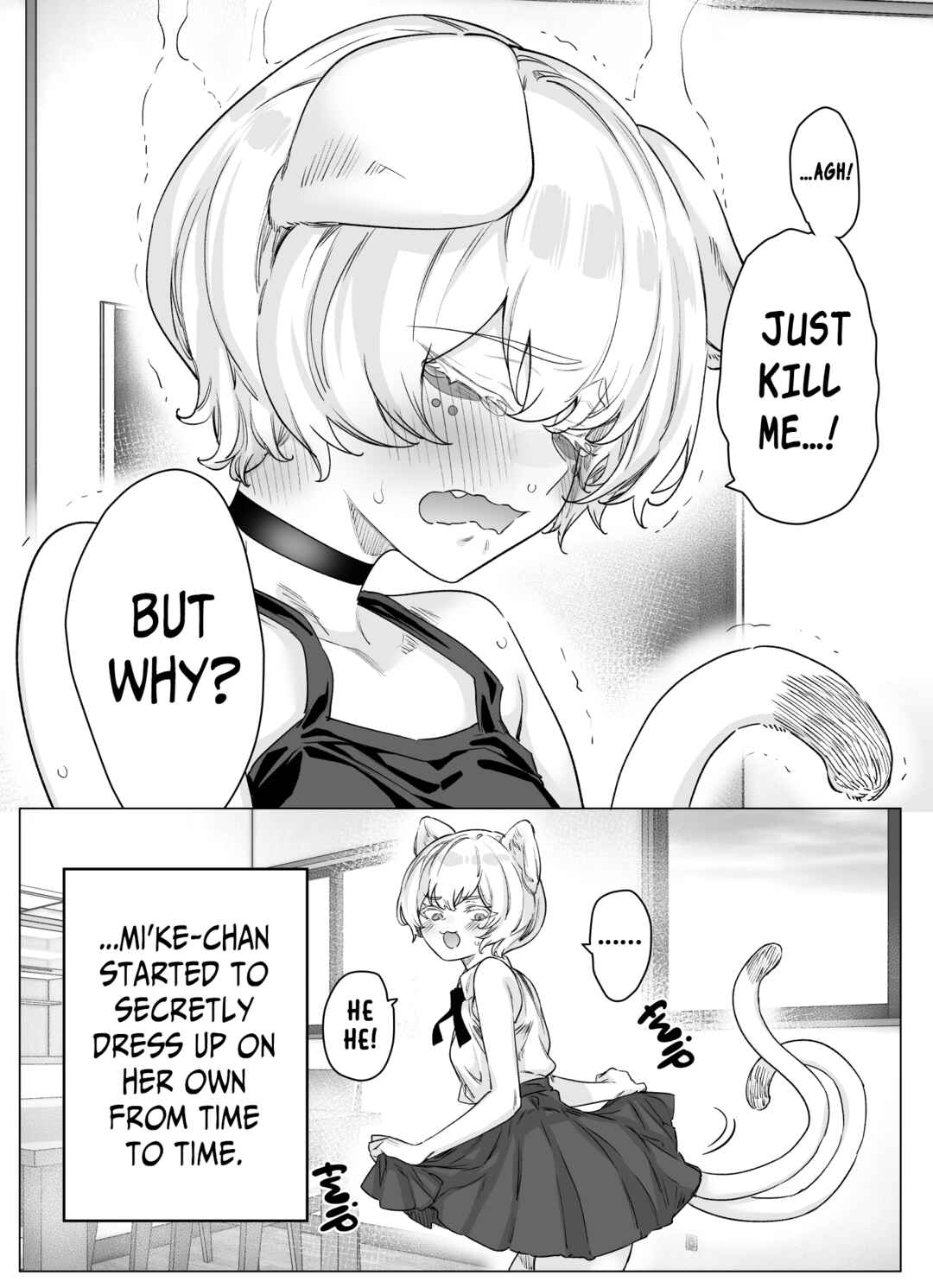 Page 4 Chapter 4 Even Though Shes the Losing Heroine, The Bakeneko-chan Remains Undaunted