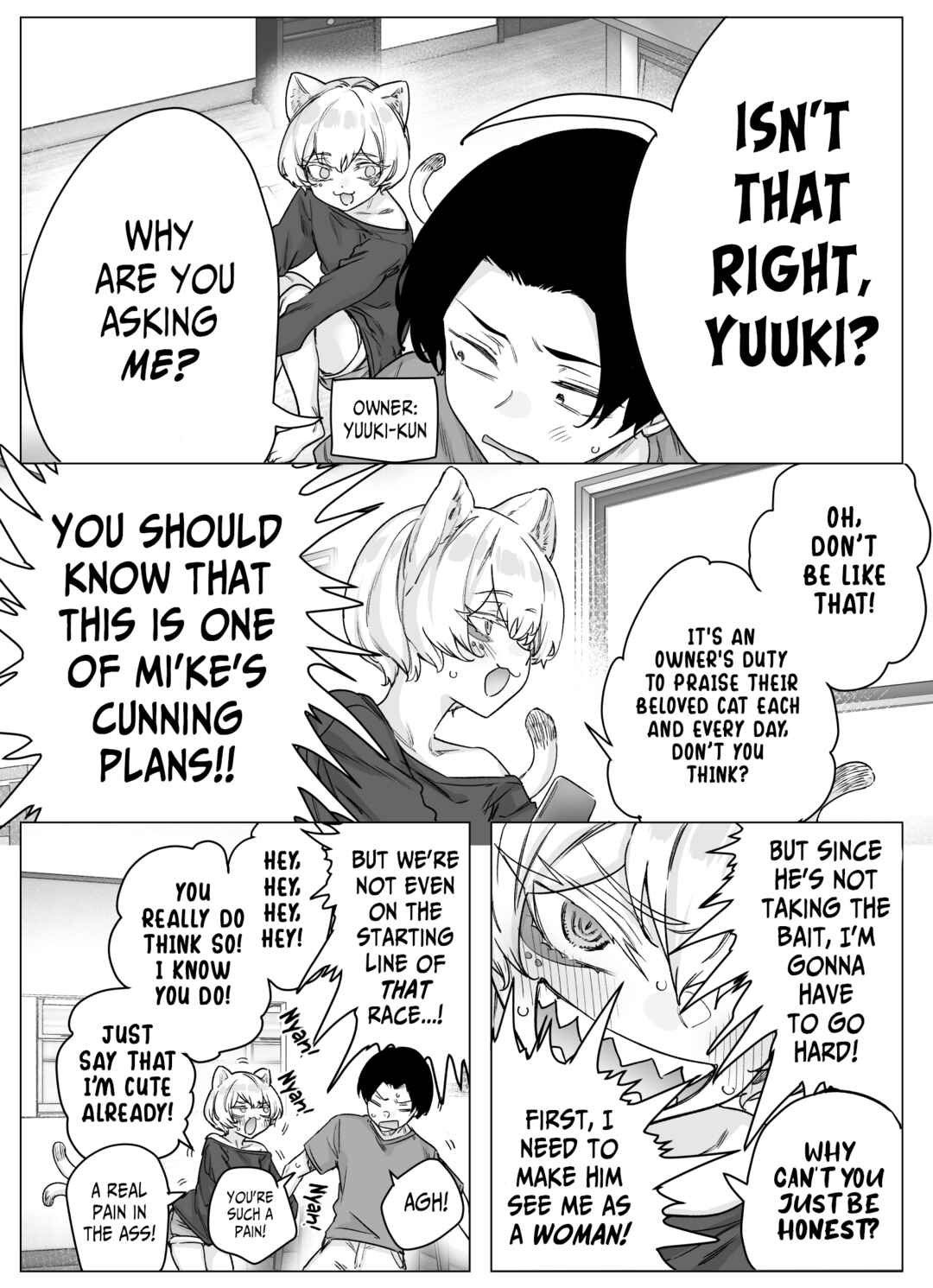 Page 2 Chapter 2 Even Though Shes the Losing Heroine, The Bakeneko-chan Remains Undaunted