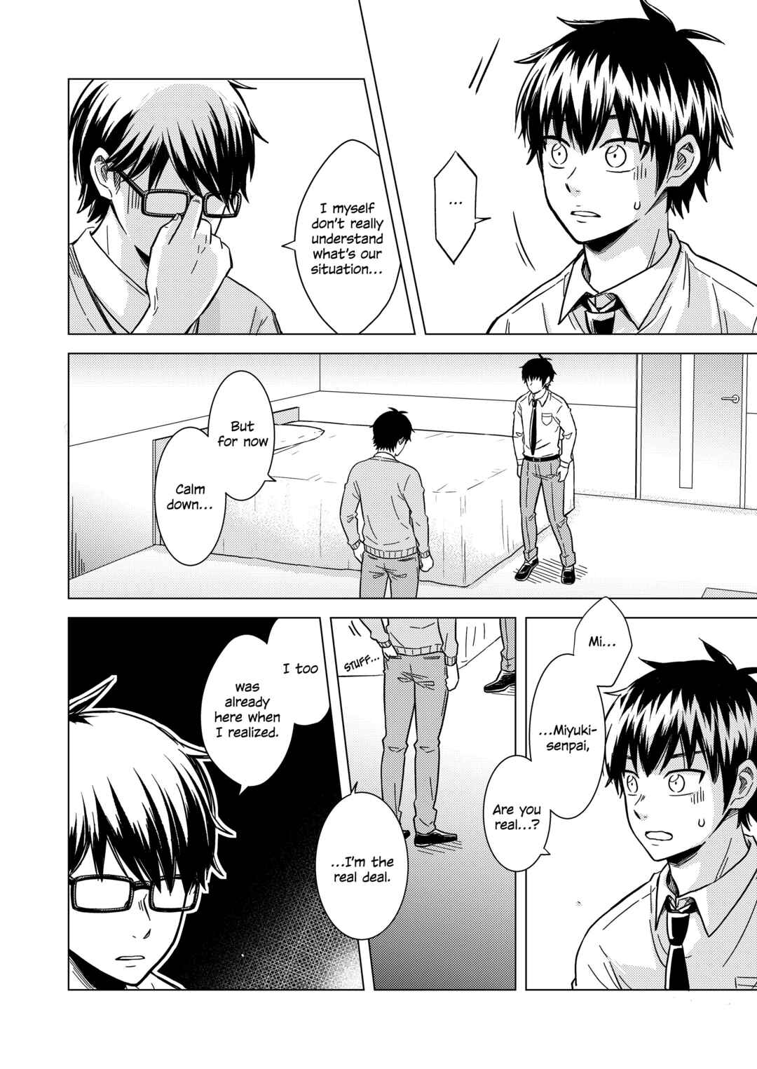 Page 13 Chapter 1 Daiya no A - Shinaito Derenai Heya (Doujinshi)