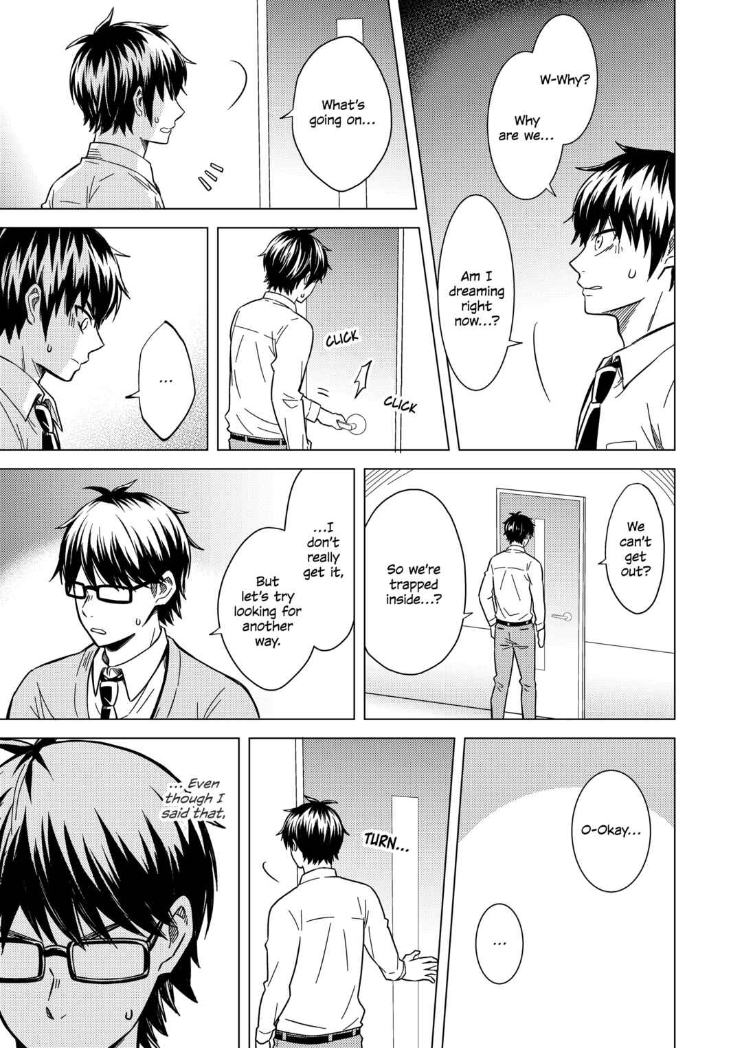 Page 14 Chapter 1 Daiya no A - Shinaito Derenai Heya (Doujinshi)