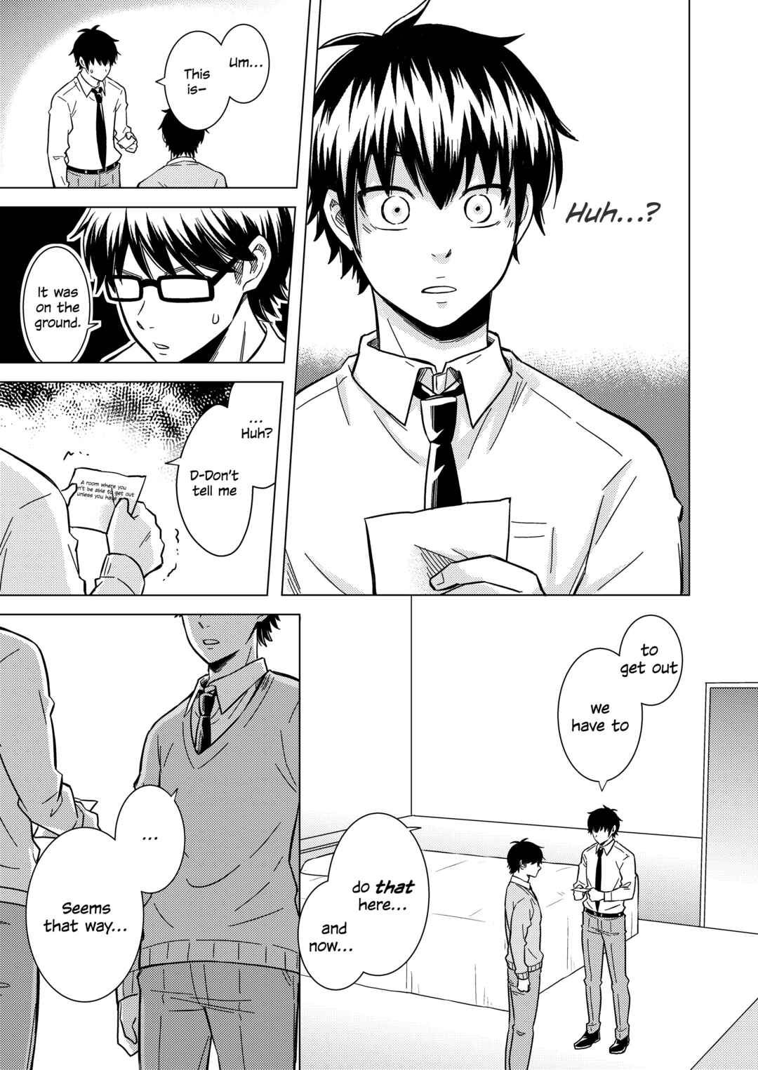 Page 18 Chapter 1 Daiya no A - Shinaito Derenai Heya (Doujinshi)